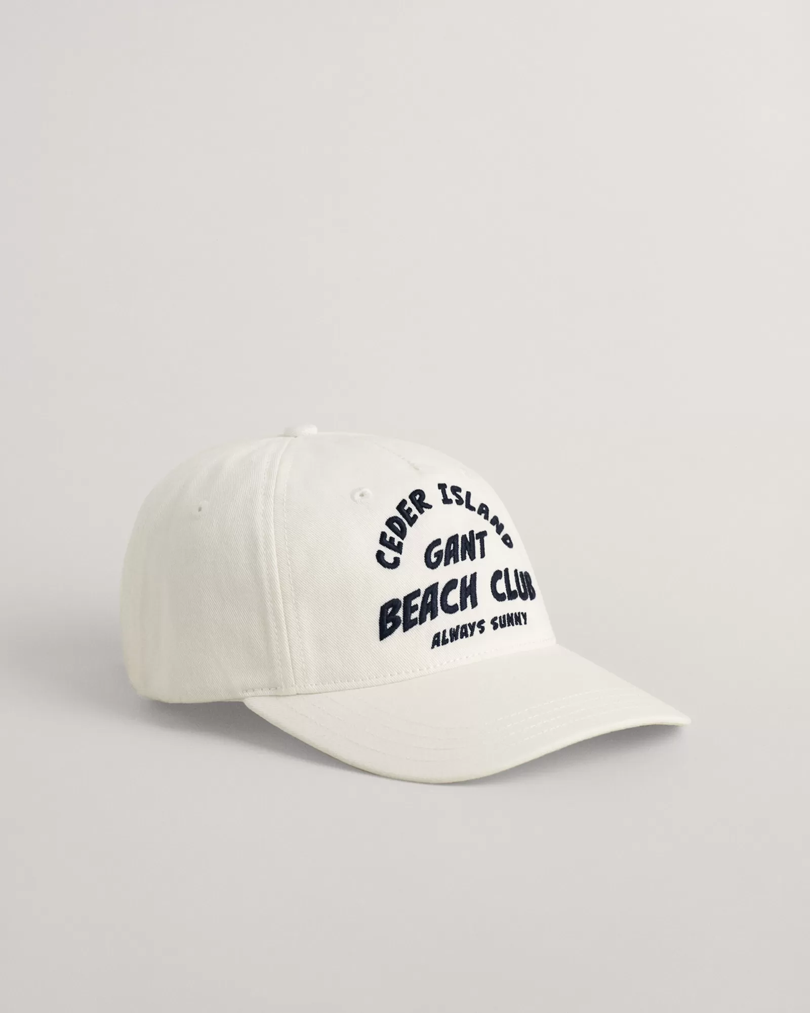 Men GANT Caps*Graphic Cotton Twill Cap EGGSHELL