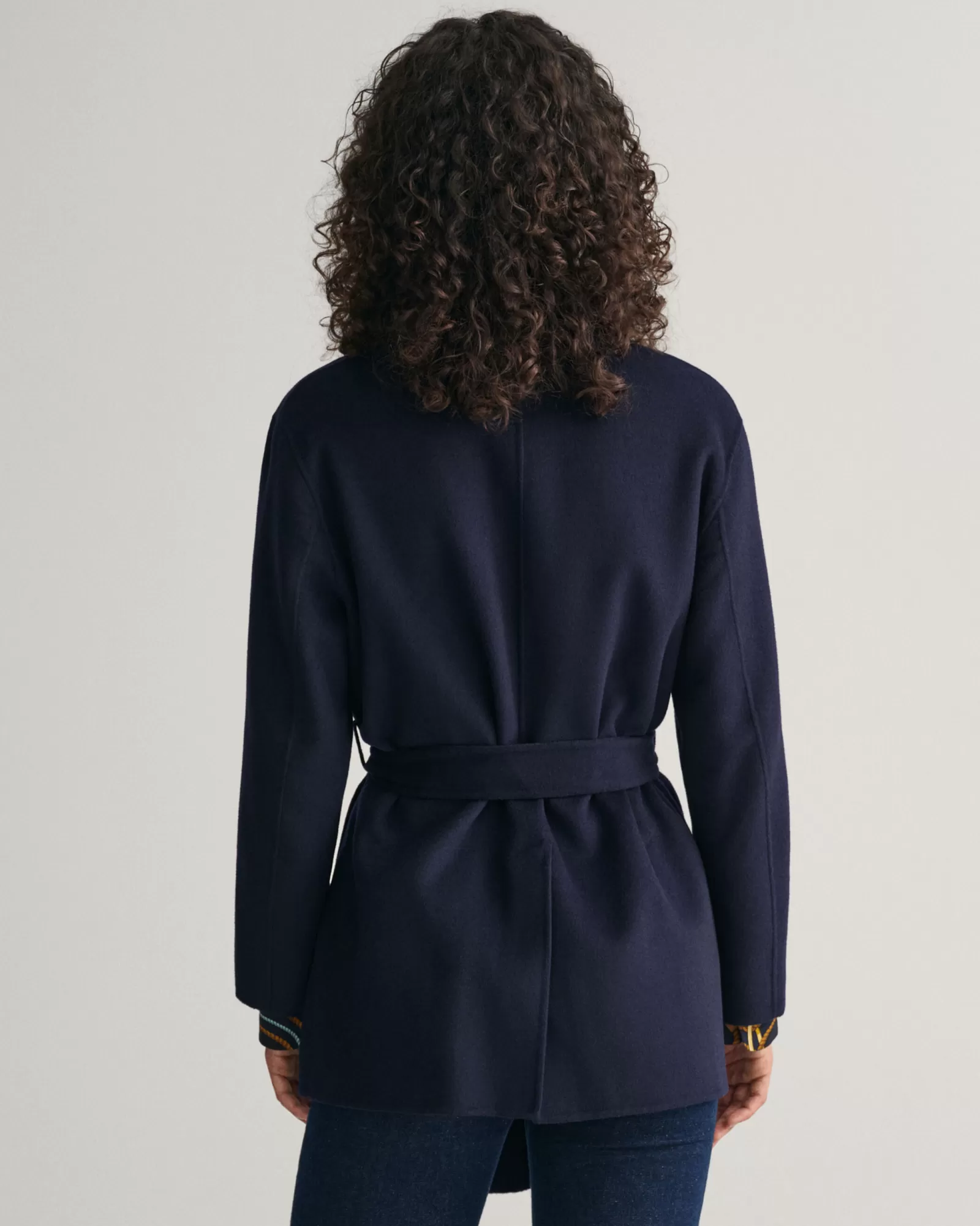 Women GANT Blazers*Handstitched Belted Blazer EVENING BLUE