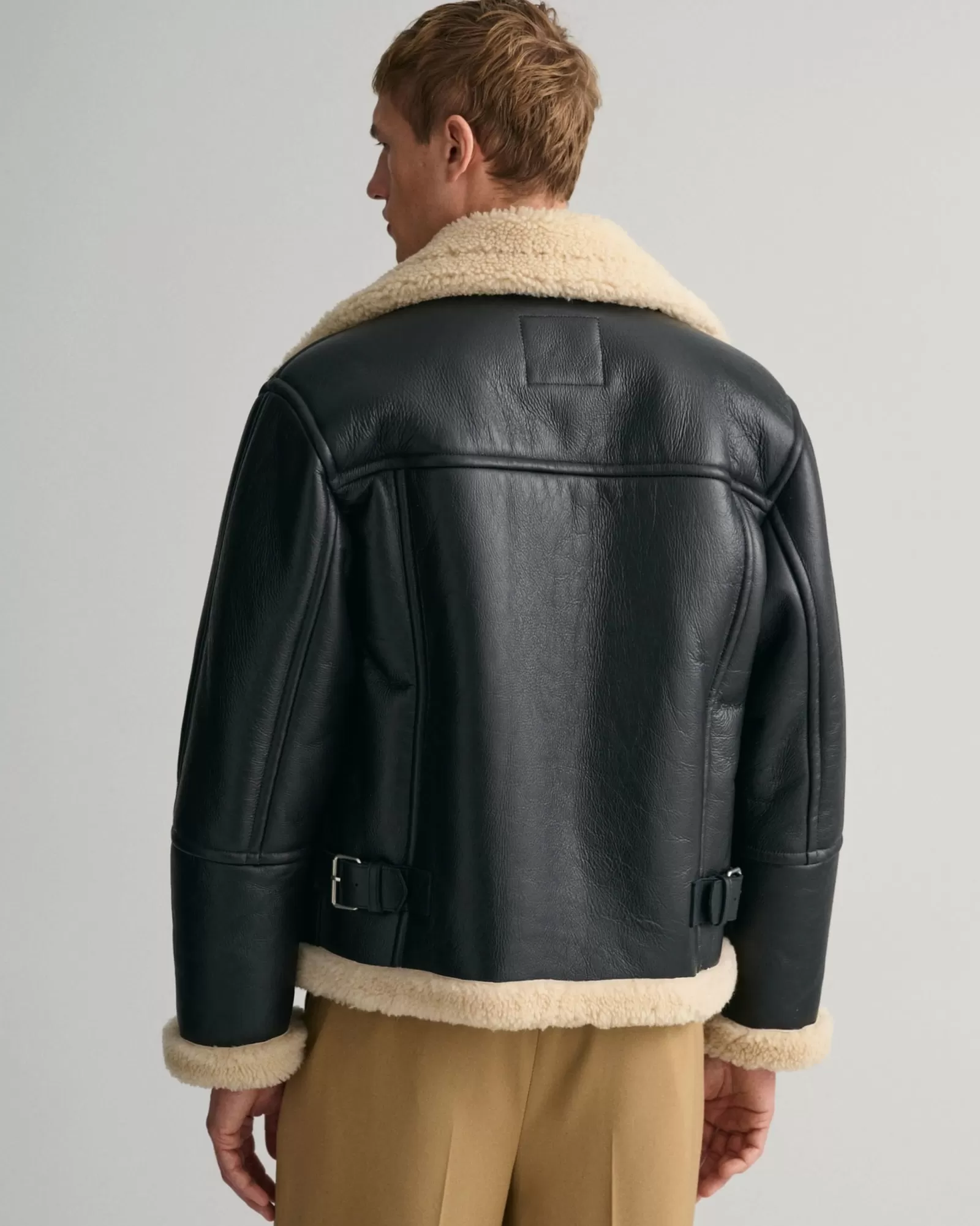 Men GANT Jackets & Coats*Heavy Shearling Jacket BLACK