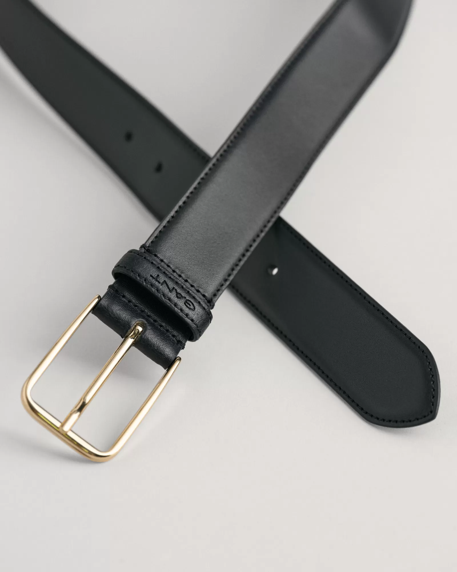 Women GANT Belts*Leather Belt BLACK