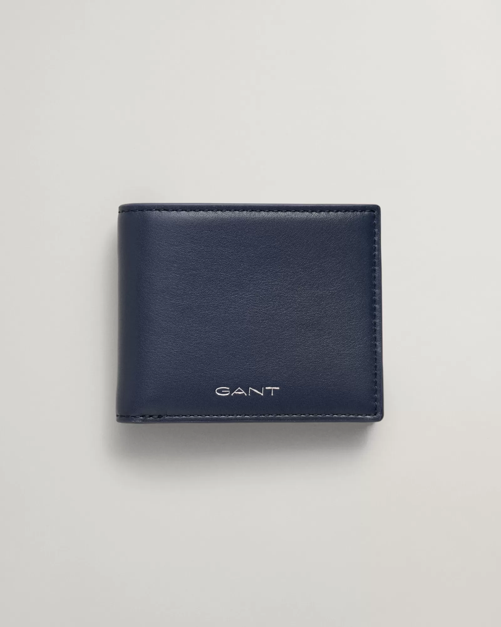 Men GANT Bags*Leather Bifold Wallet CLASSIC BLUE