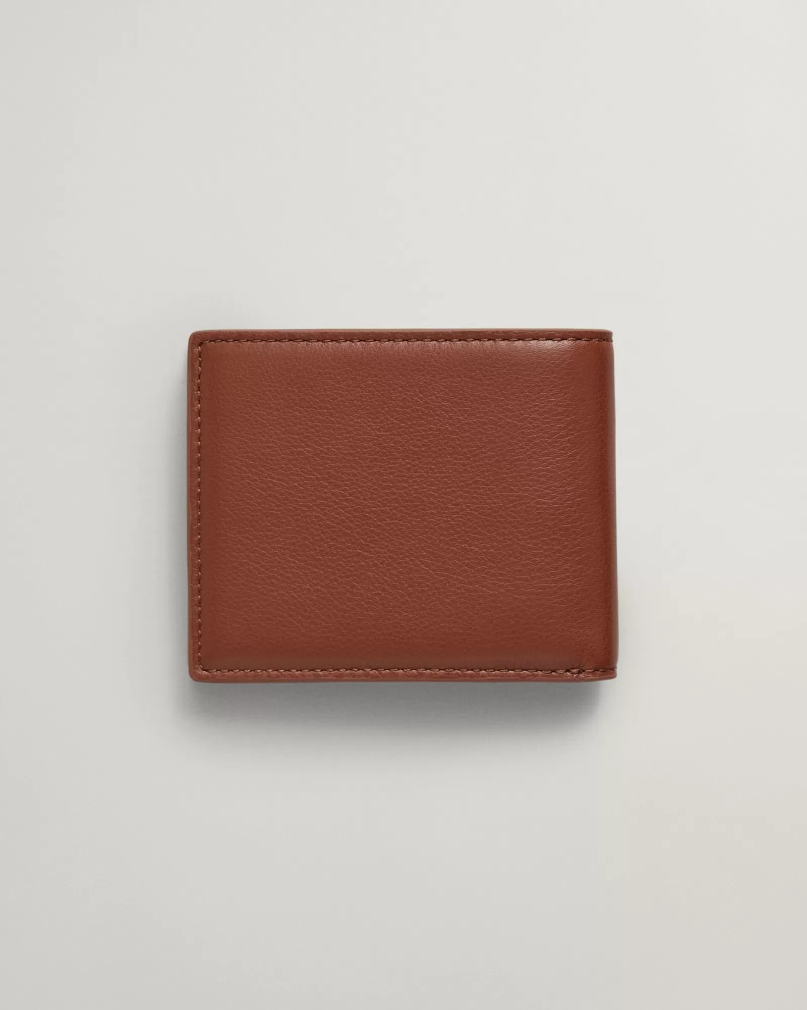 Men GANT Bags*Leather Bifold Wallet CLAY BROWN