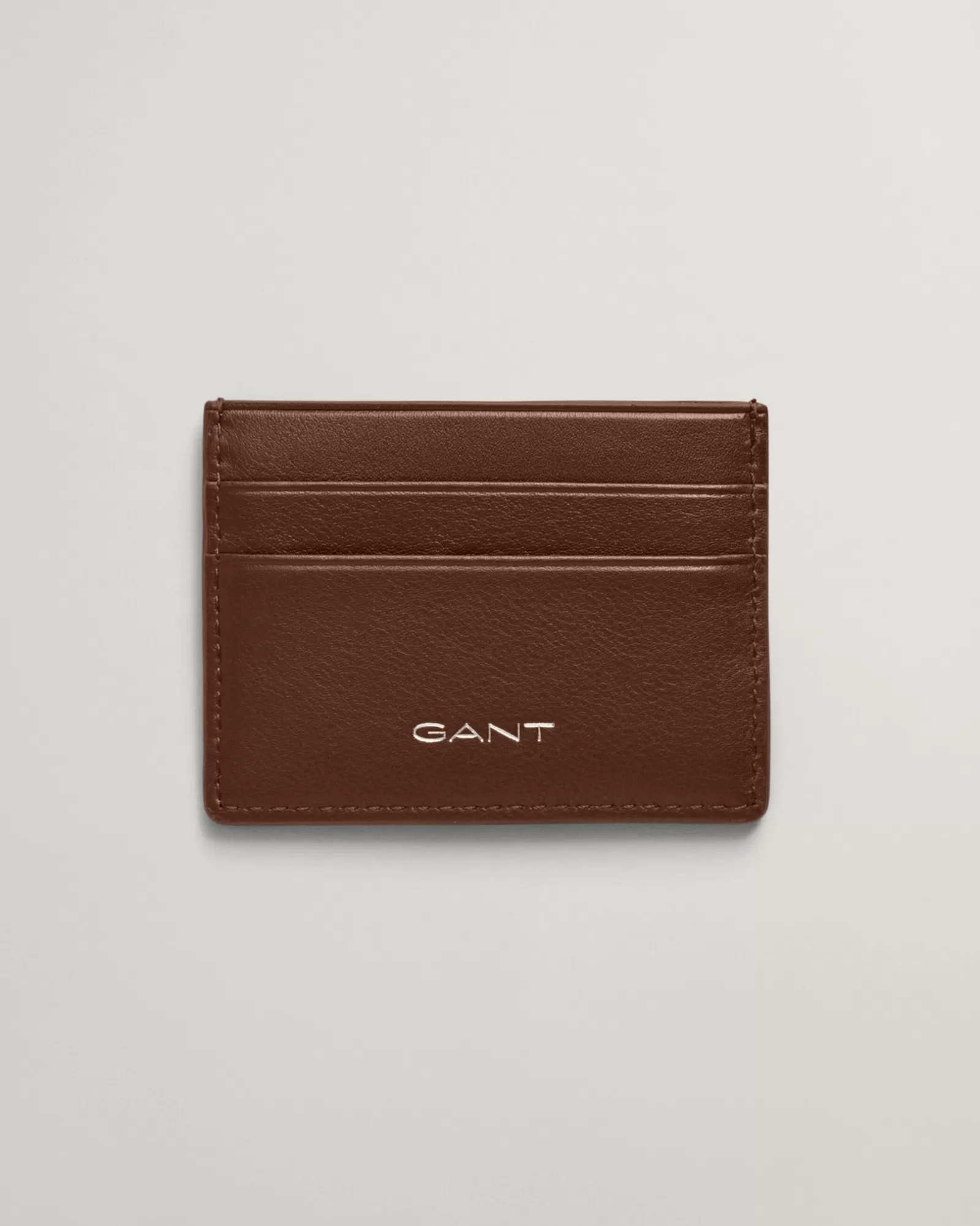 Men GANT Bags*Leather Card Holder CLAY BROWN