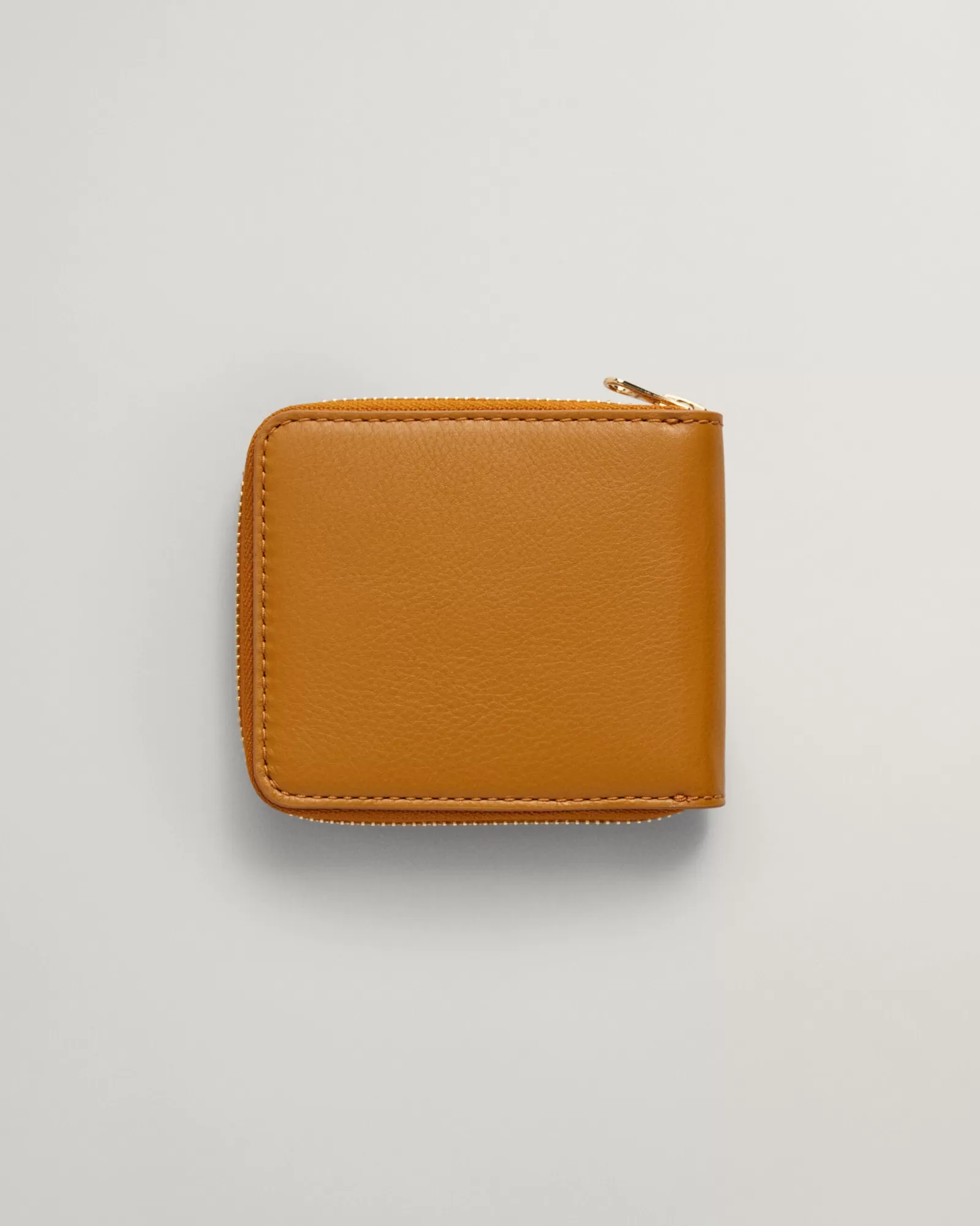 Women GANT Bags*Leather Zip Wallet CINNAMON BROWN