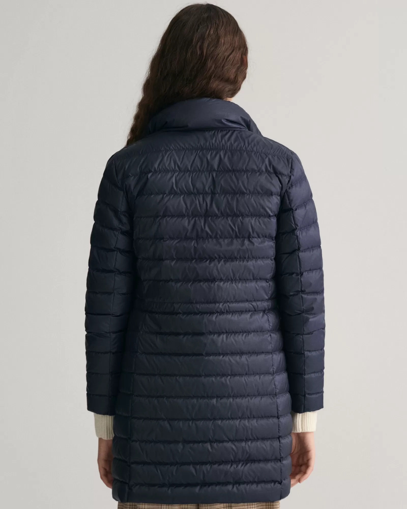 Women GANT Jackets & Coats*Light Down Coat EVENING BLUE