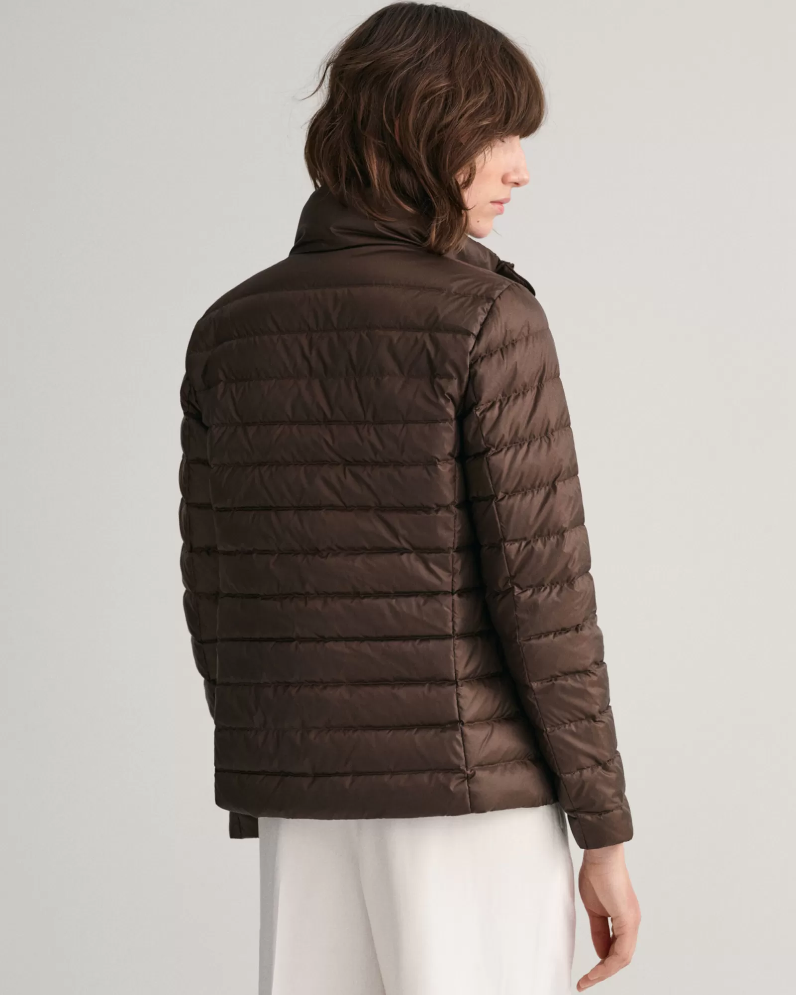 Women GANT Jackets & Coats*Light Down Jacket RICH BROWN