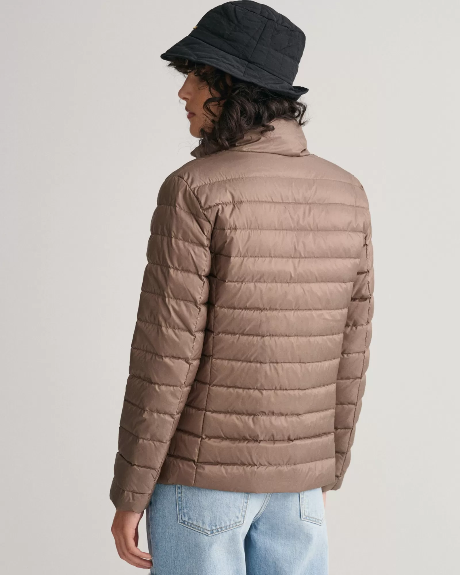 Women GANT Jackets & Coats*Light Down Jacket DESERT BROWN