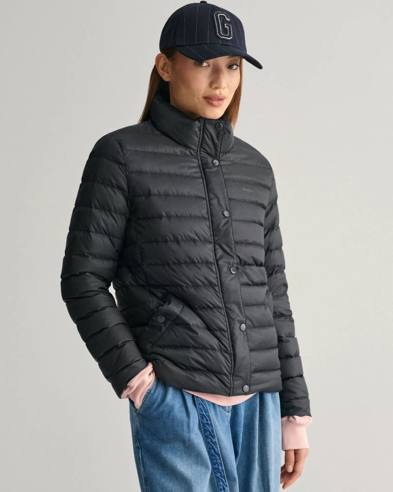 Women GANT Jackets & Coats*Light Down Jacket BLACK