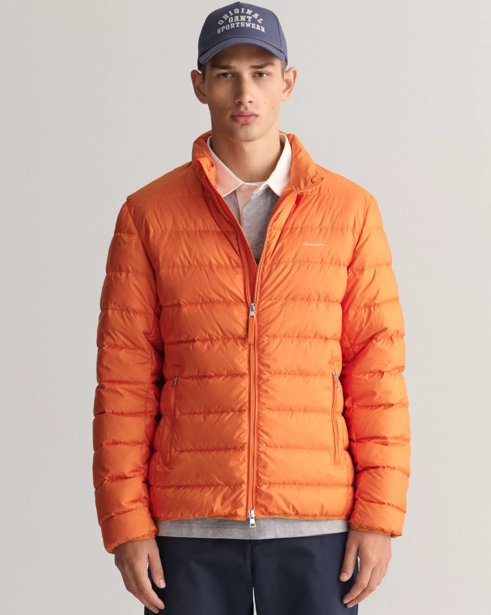 Men GANT Jackets & Coats*Light Down Jacket PUMPKIN ORANGE