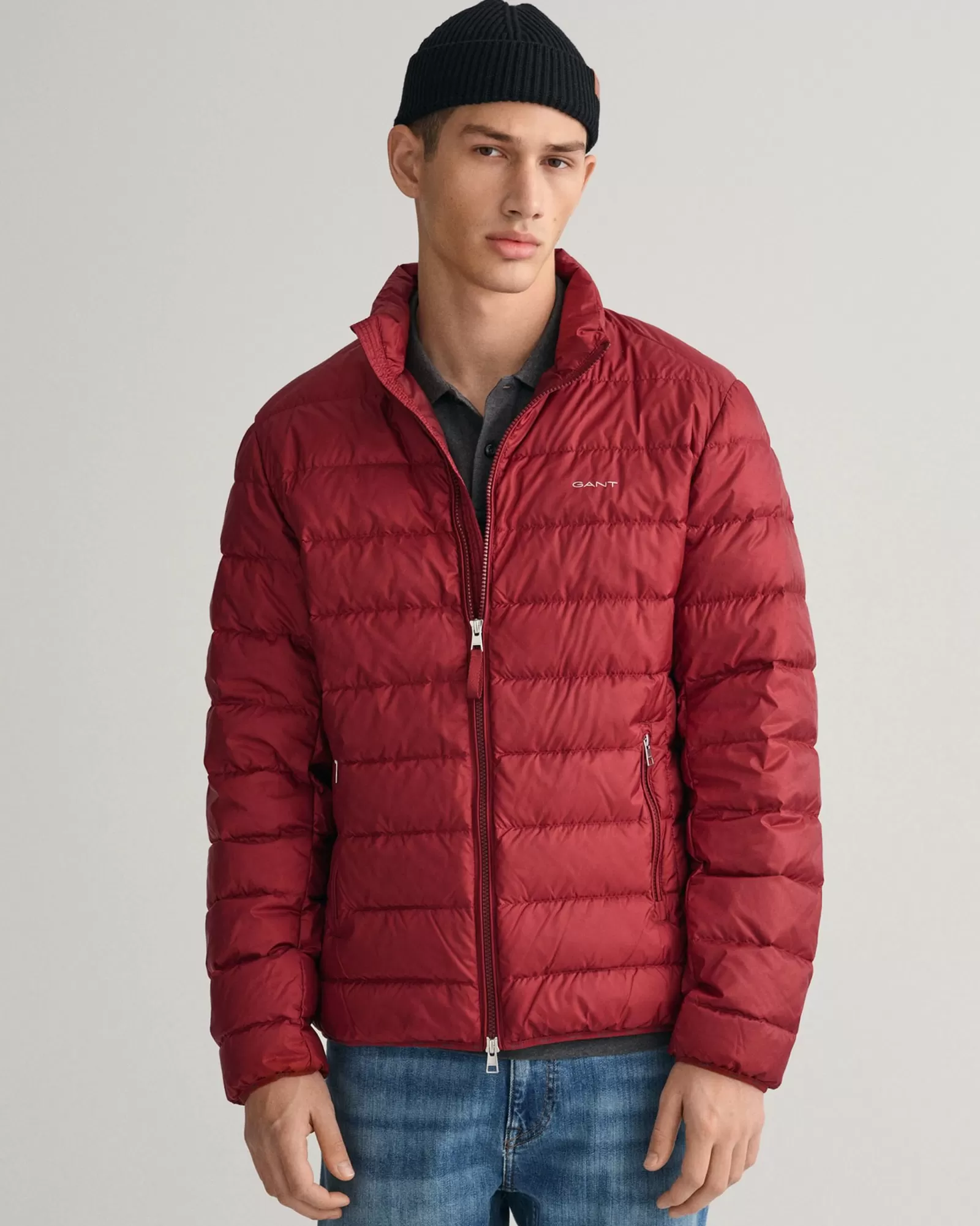 Men GANT Jackets & Coats*Light Down Jacket PLUMPED RED