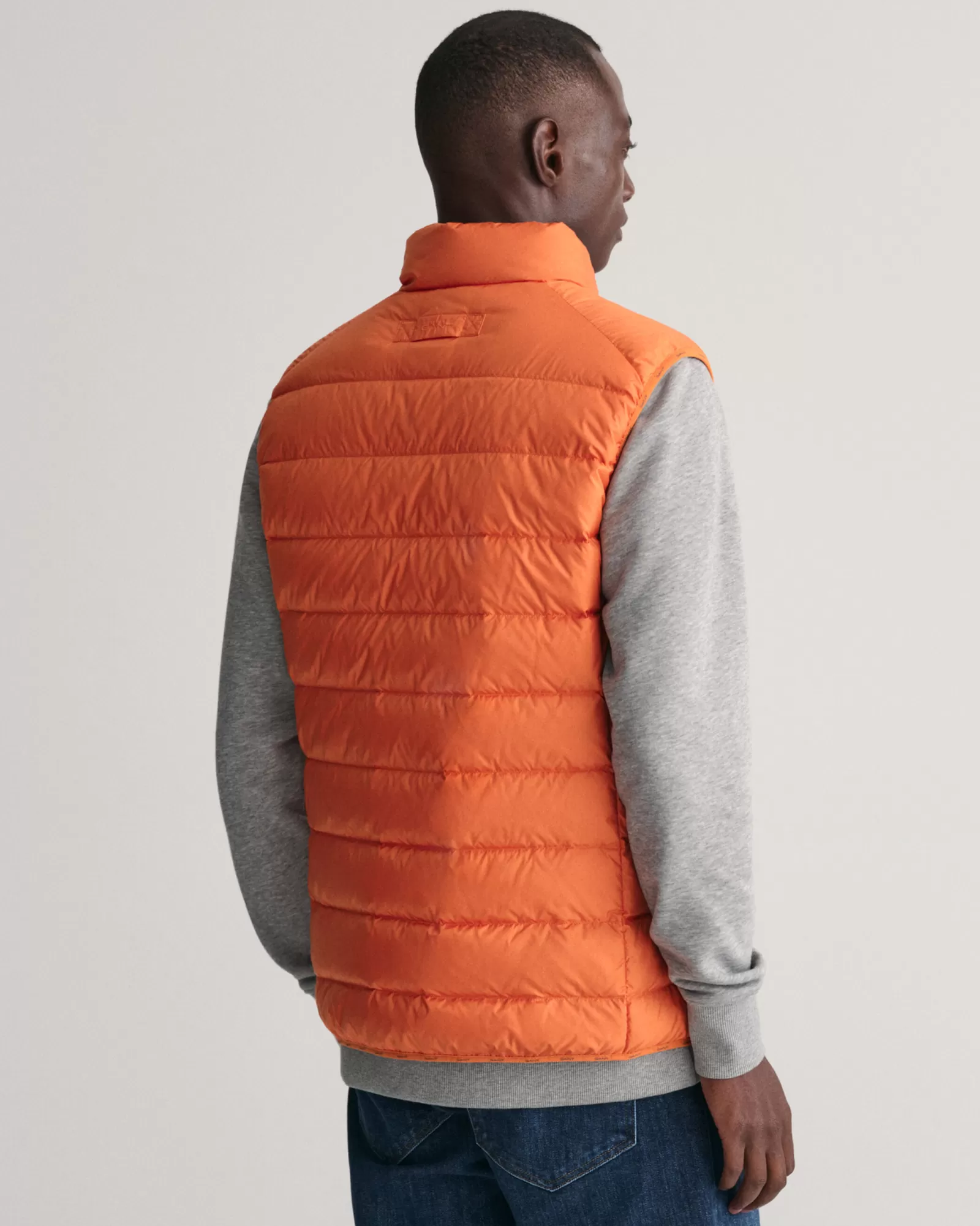 Men GANT Jackets & Coats*Light Down Vest PUMPKIN ORANGE