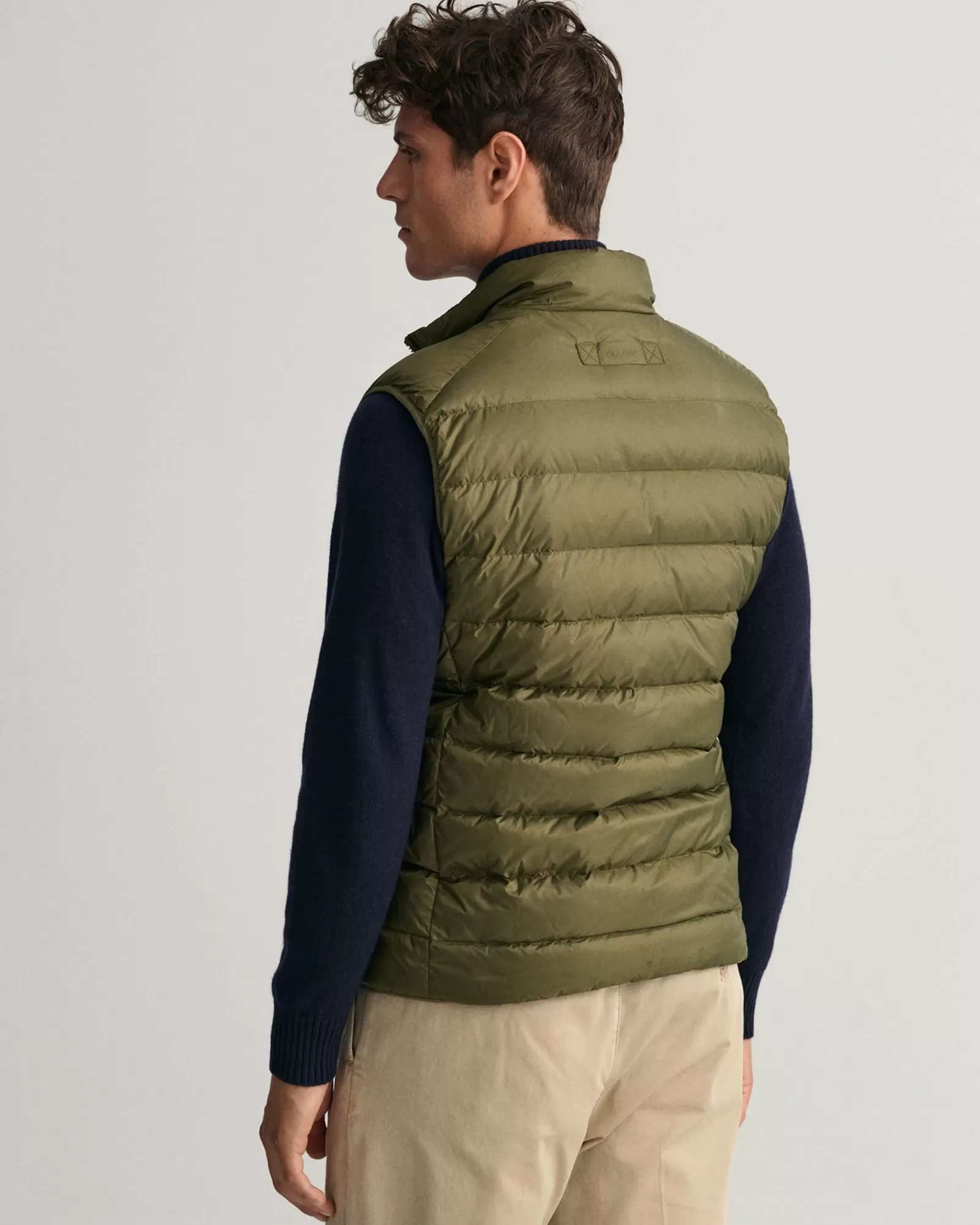 Men GANT Jackets & Coats*Light Down Vest JUNIPER GREEN