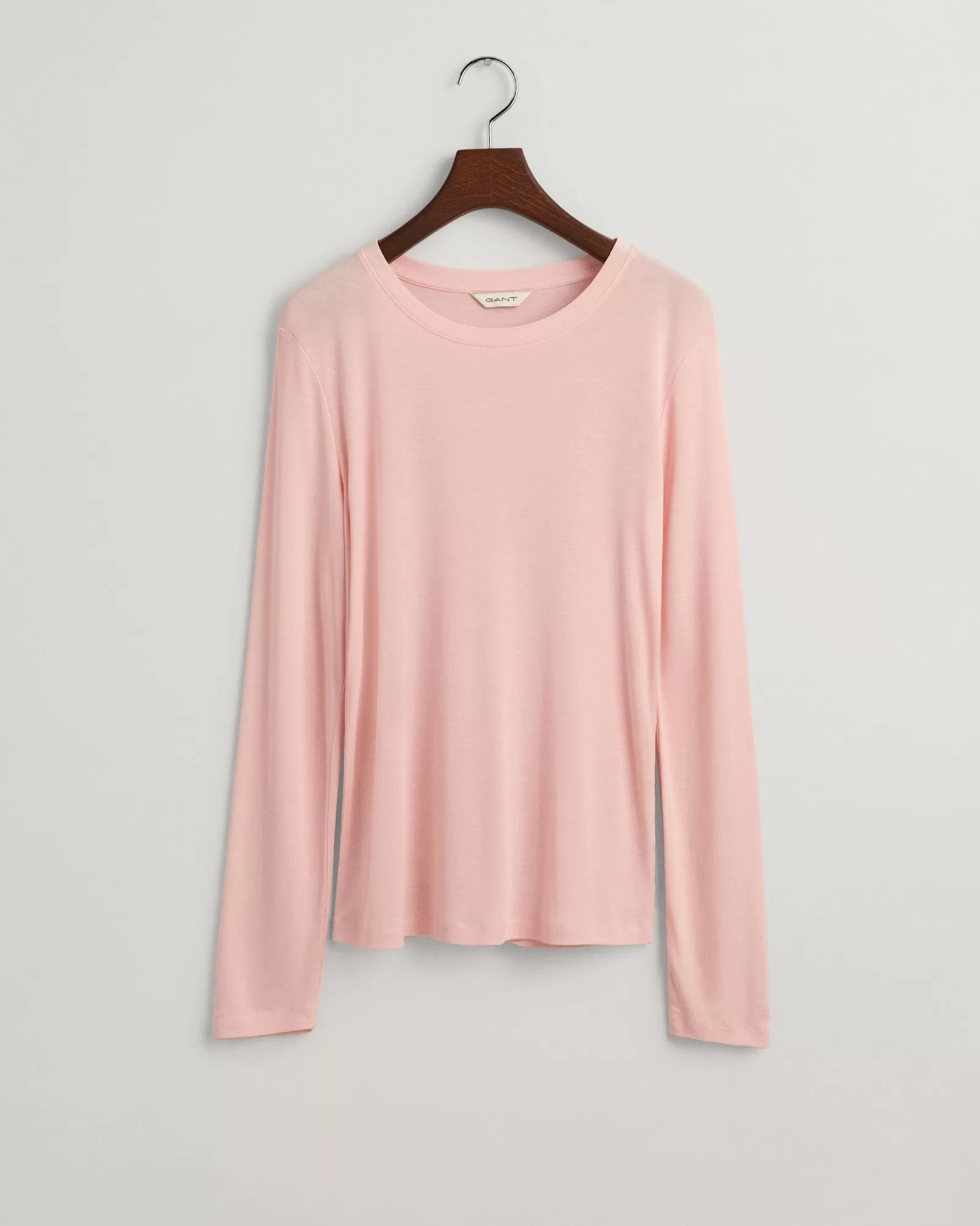 Women GANT T-Shirts & Tops*Lightweight Long Sleeve T-Shirt FADED PINK