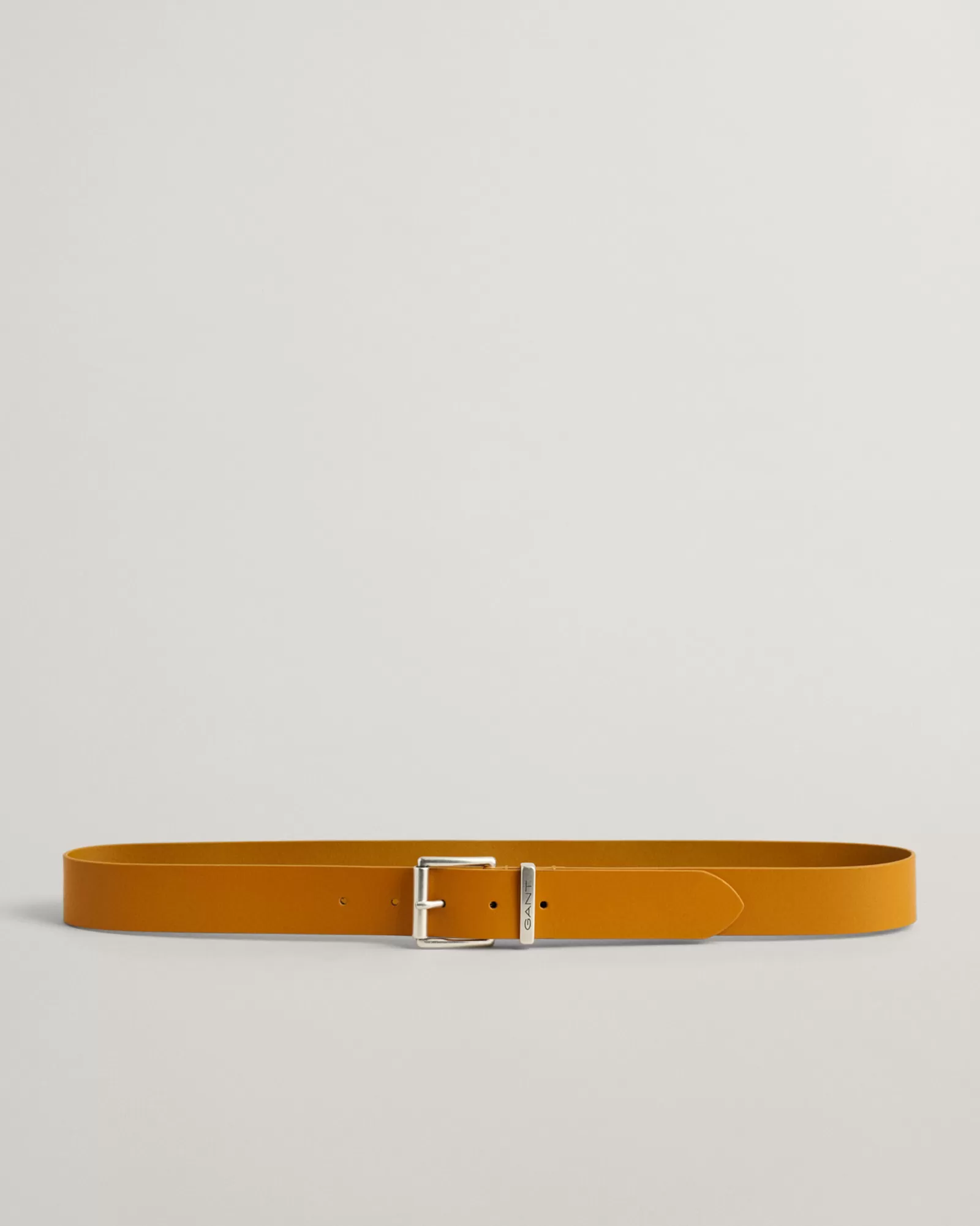 Men GANT Belts*Logo Leather Belt CINNAMON BROWN