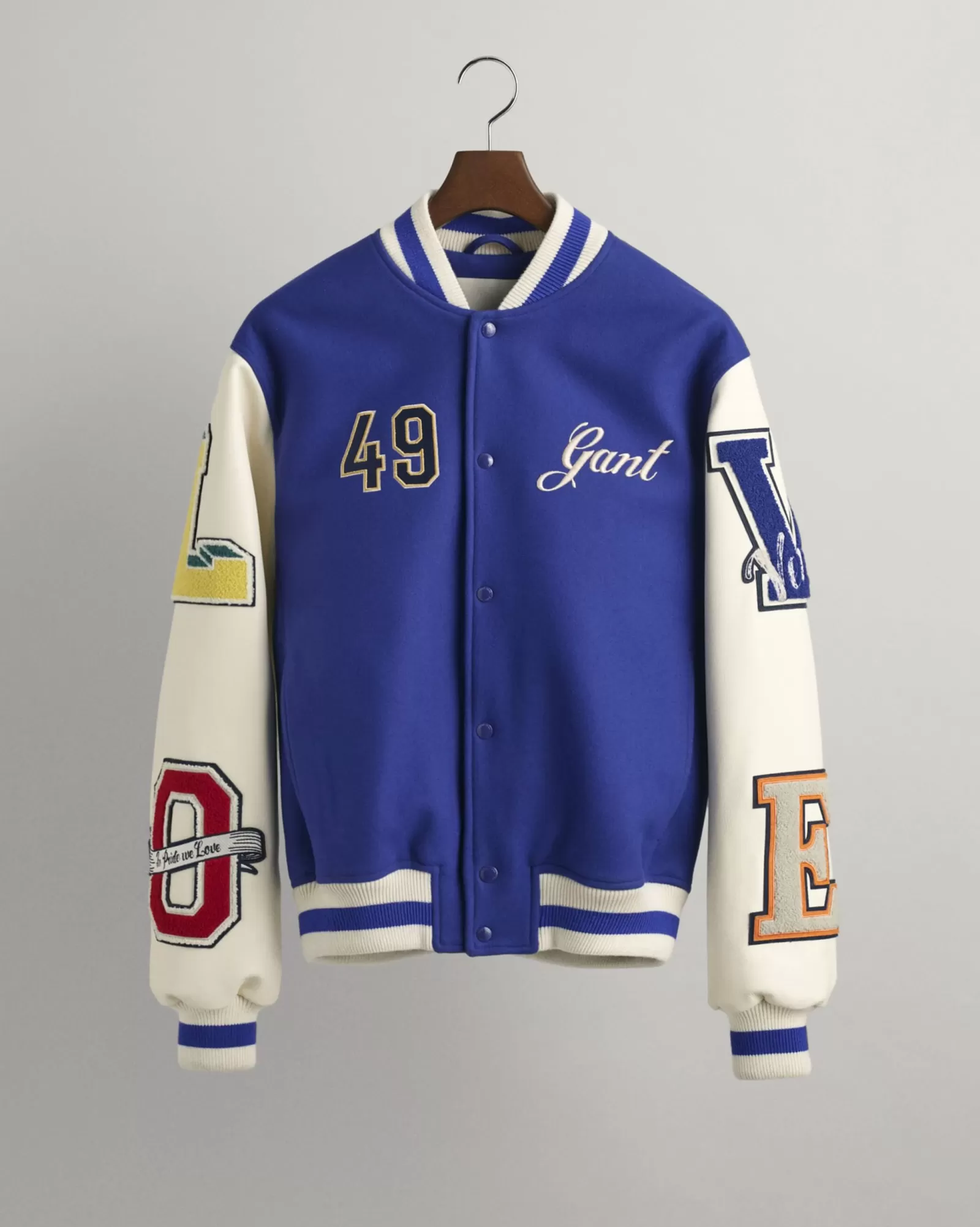 Men GANT Jackets & Coats*Love Varsity Jacket COLLEGE BLUE