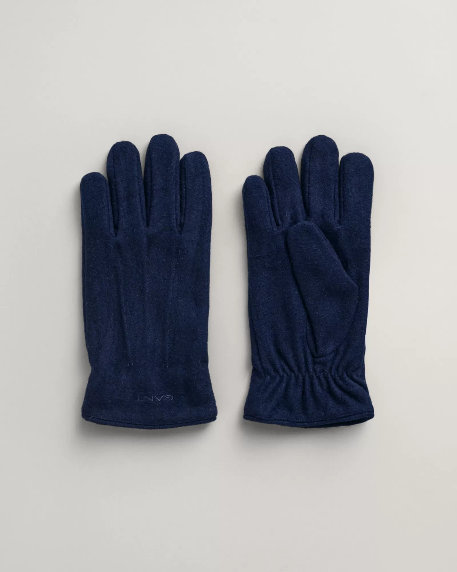 Men GANT Gloves*Melton Gloves MARINE