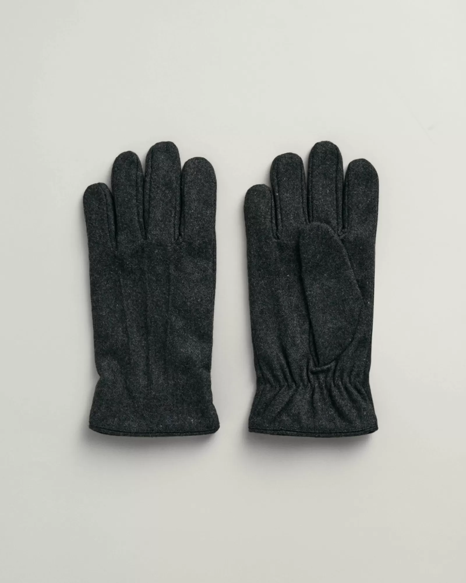 Men GANT Gloves*Melton Gloves STONE MELANGE