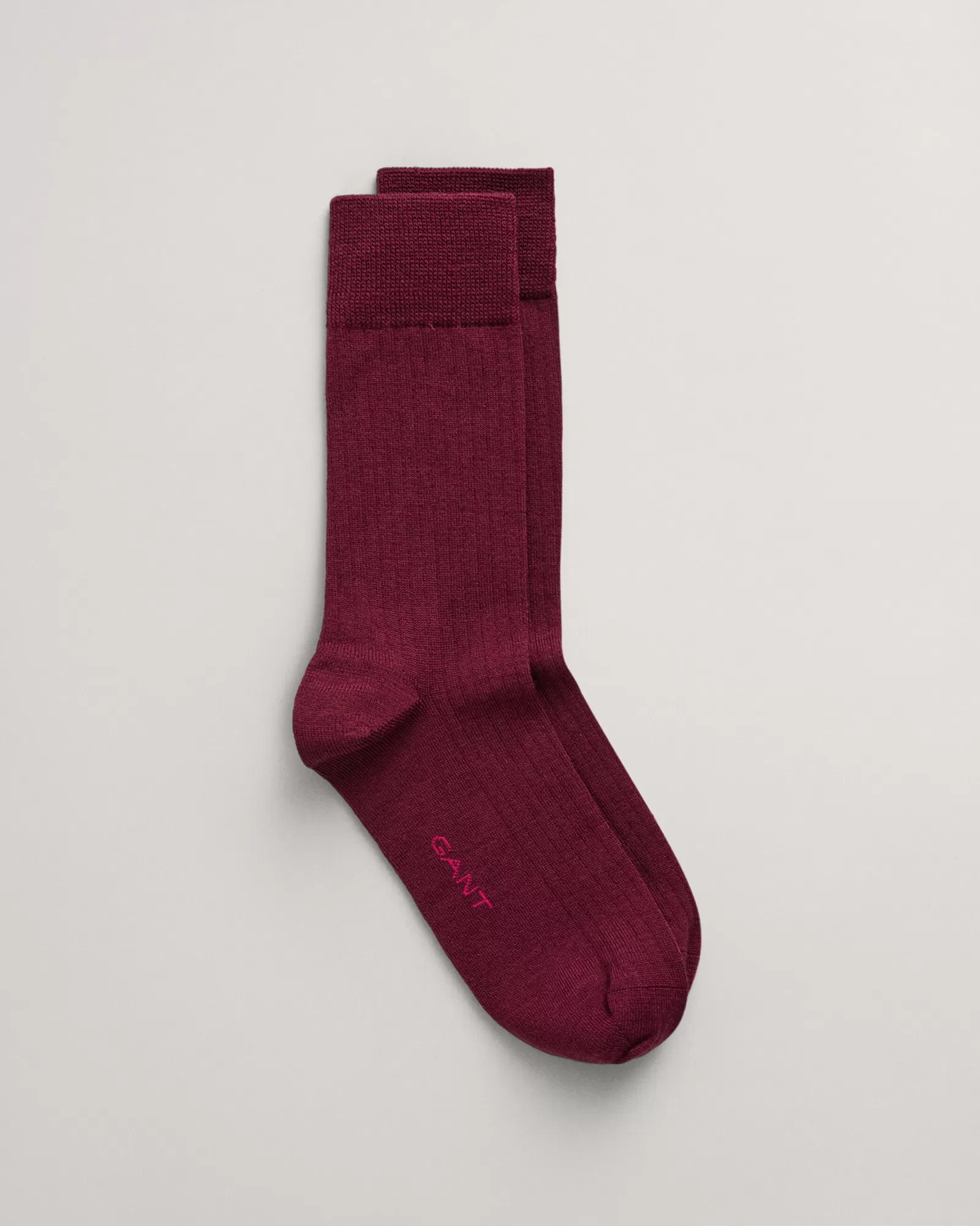 Men GANT Socks*Merino Wool Socks WINE RED