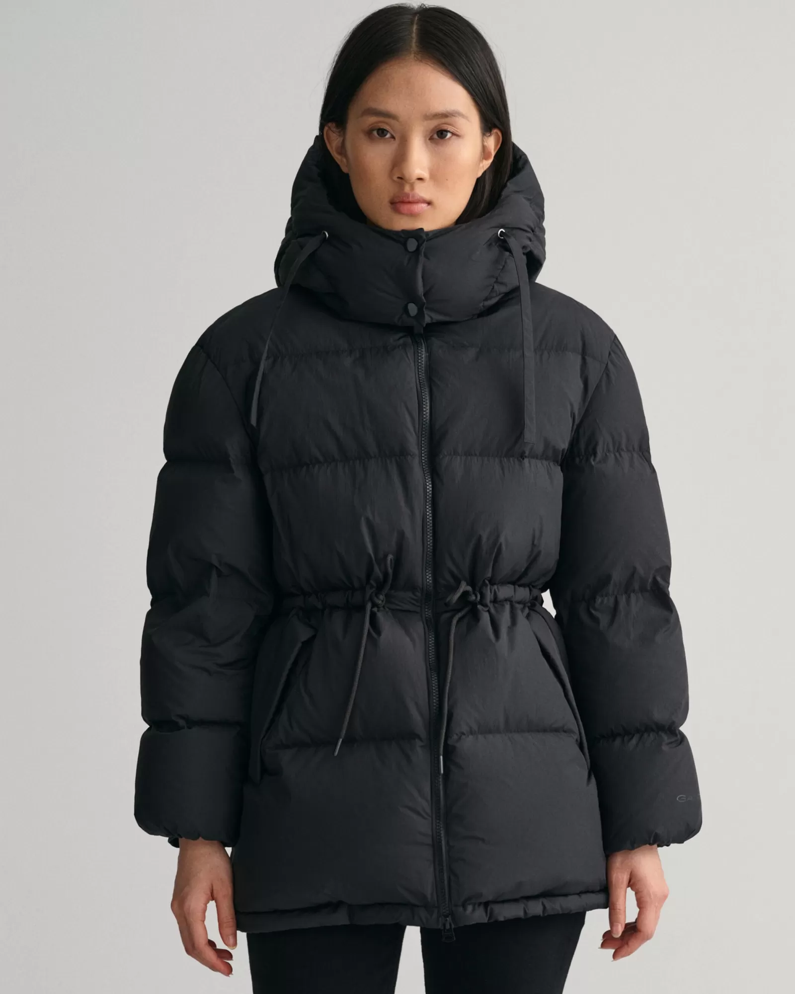 Women GANT Jackets & Coats*Mid Length Down Jacket EBONY BLACK