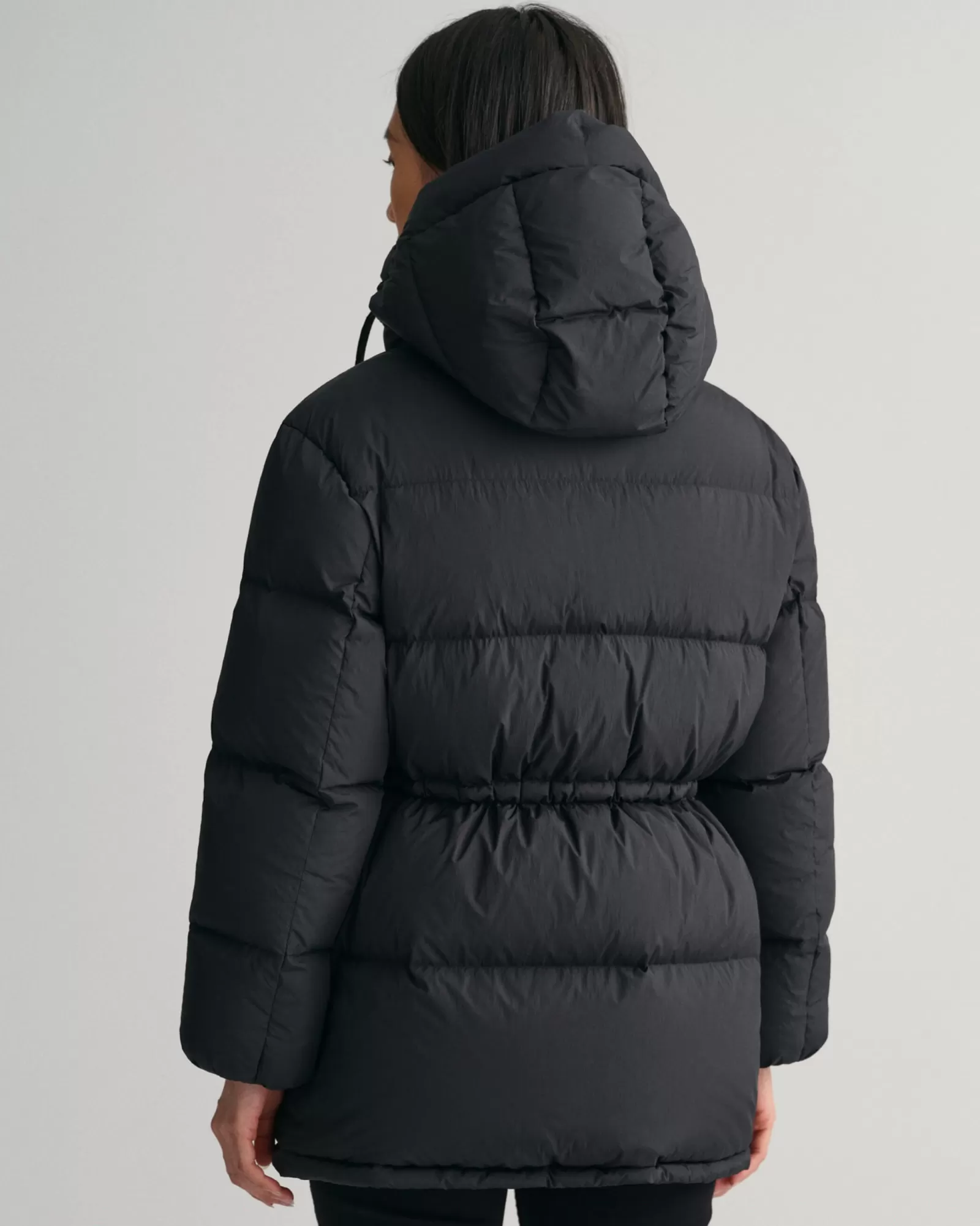 Women GANT Jackets & Coats*Mid Length Down Jacket EBONY BLACK