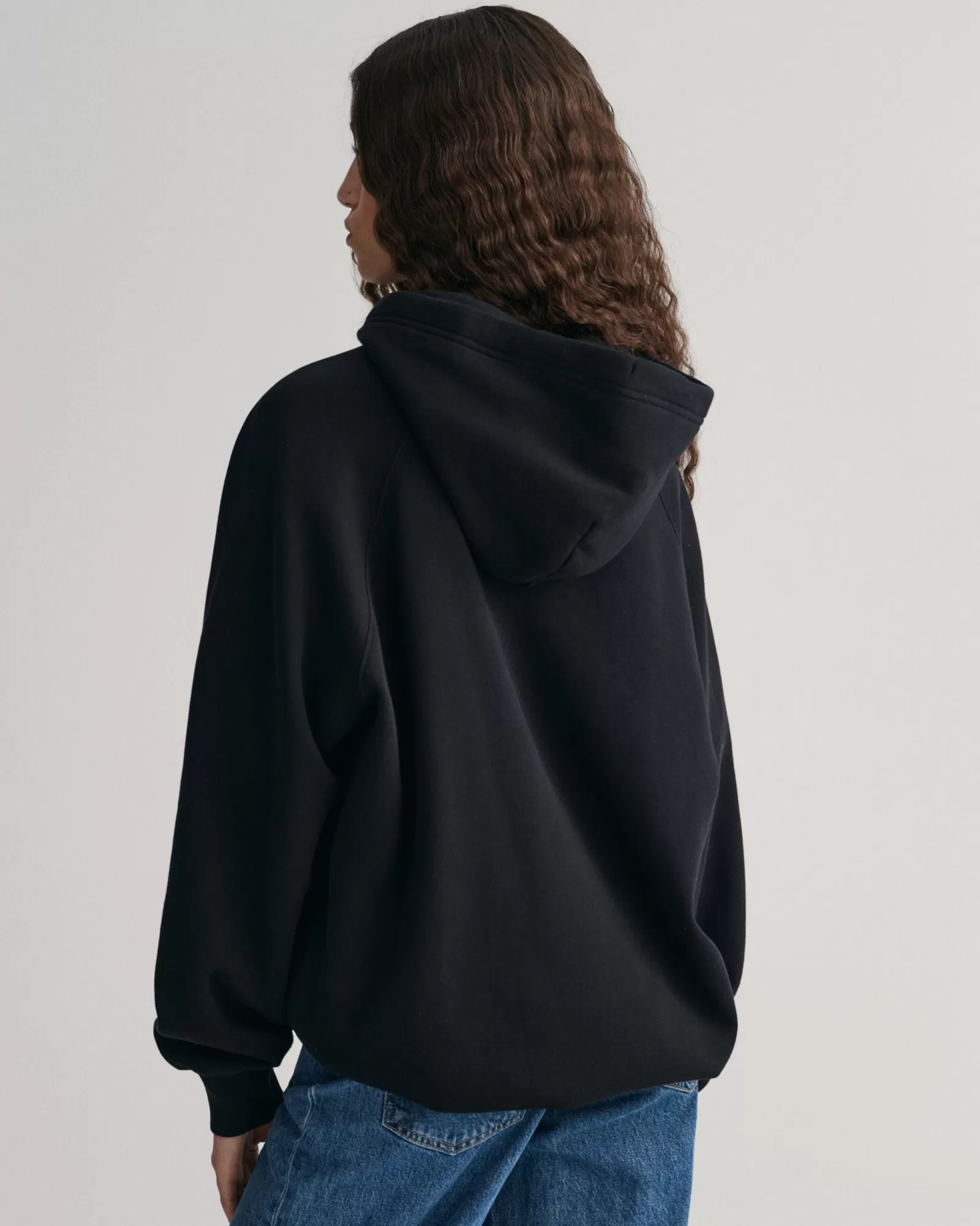 Women GANT Sweatshirts & Hoodies*New York Hoodie BLACK