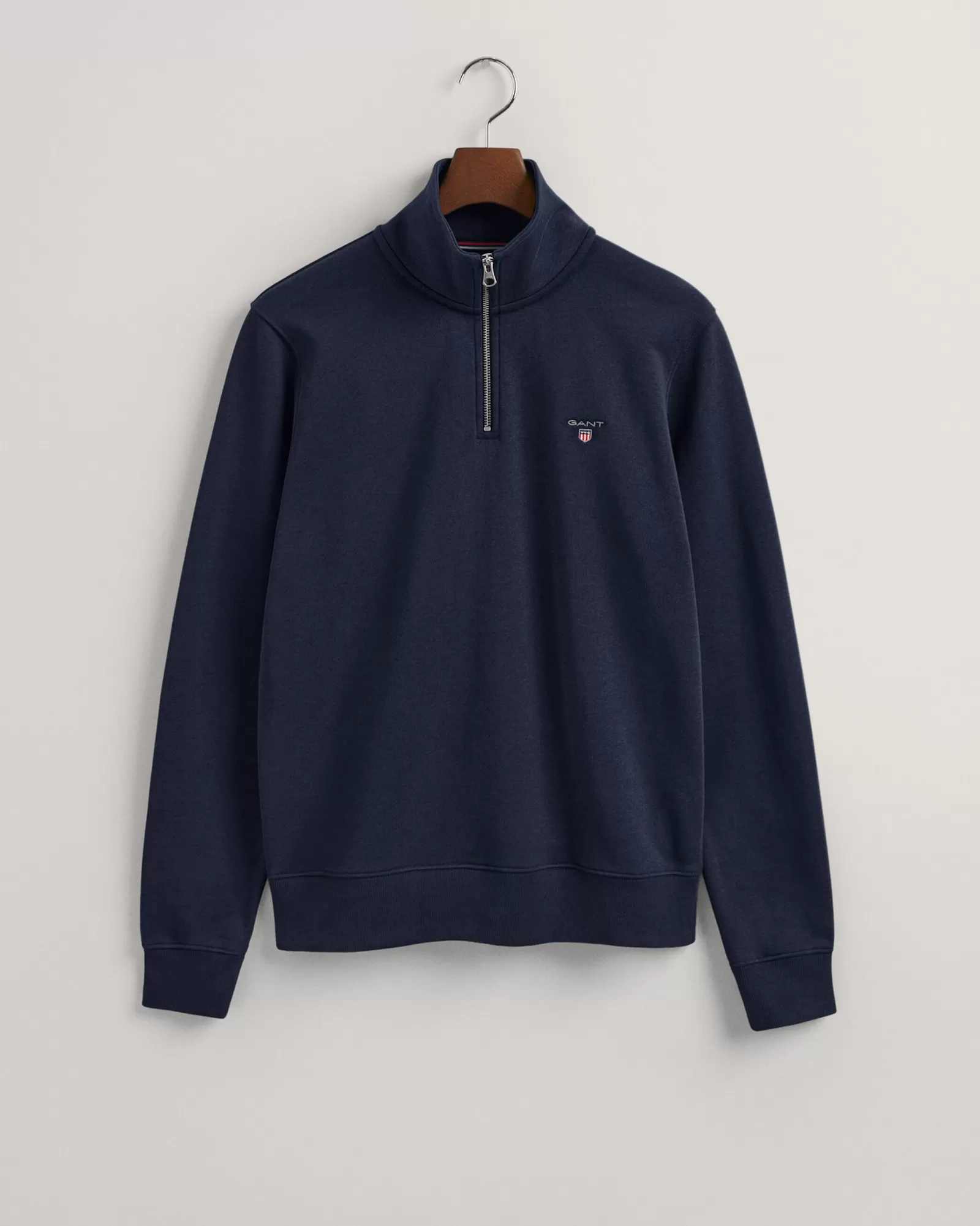 Men GANT Sweatshirts & Hoodies*Original Half-Zip Sweatshirt EVENING BLUE