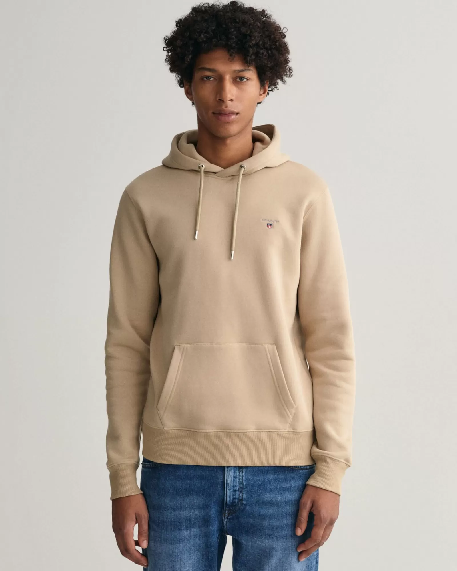 Men GANT Sweatshirts & Hoodies*Original Hoodie CONCRETE BEIGE