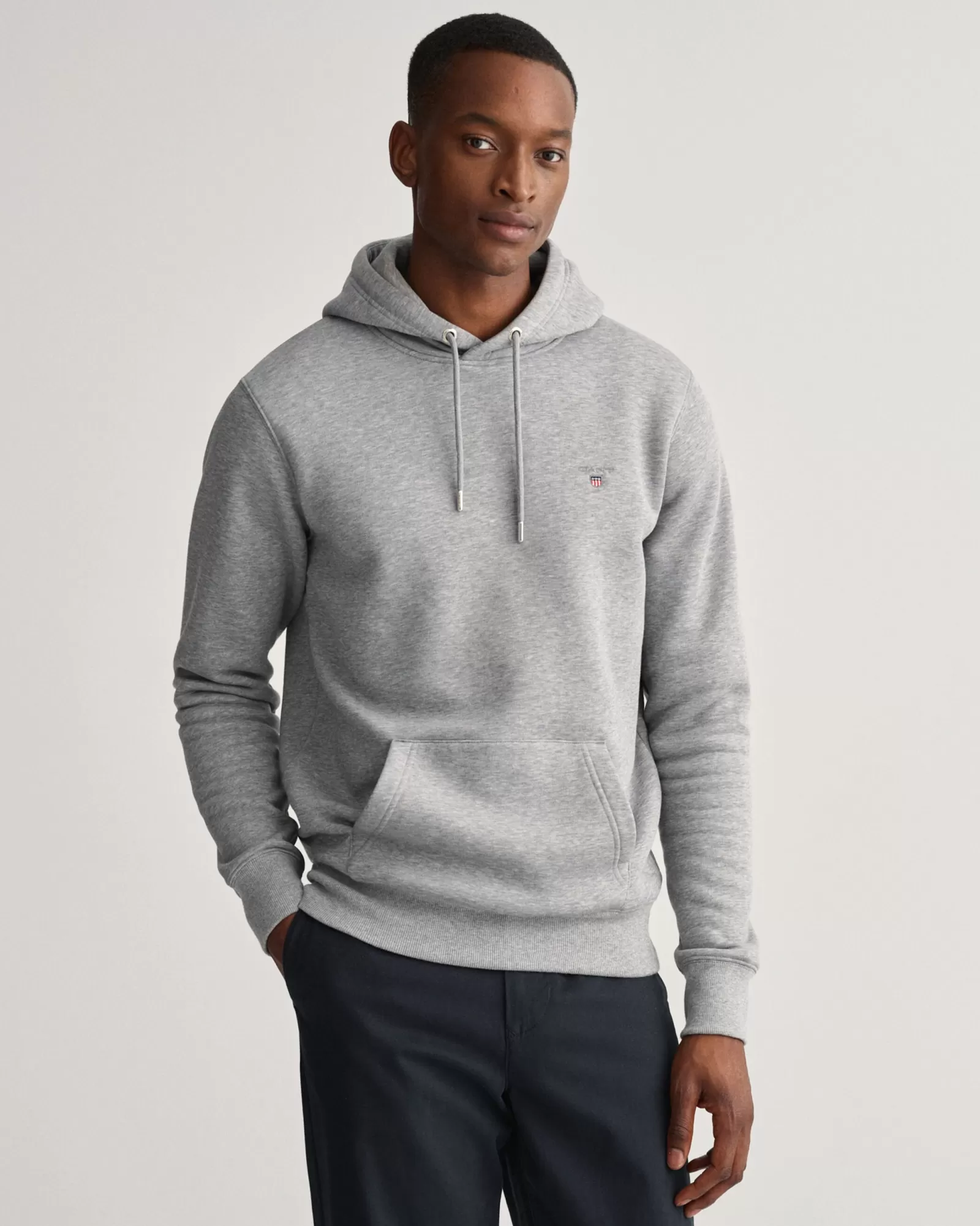 Men GANT Sweatshirts & Hoodies*Original Hoodie GREY MELANGE