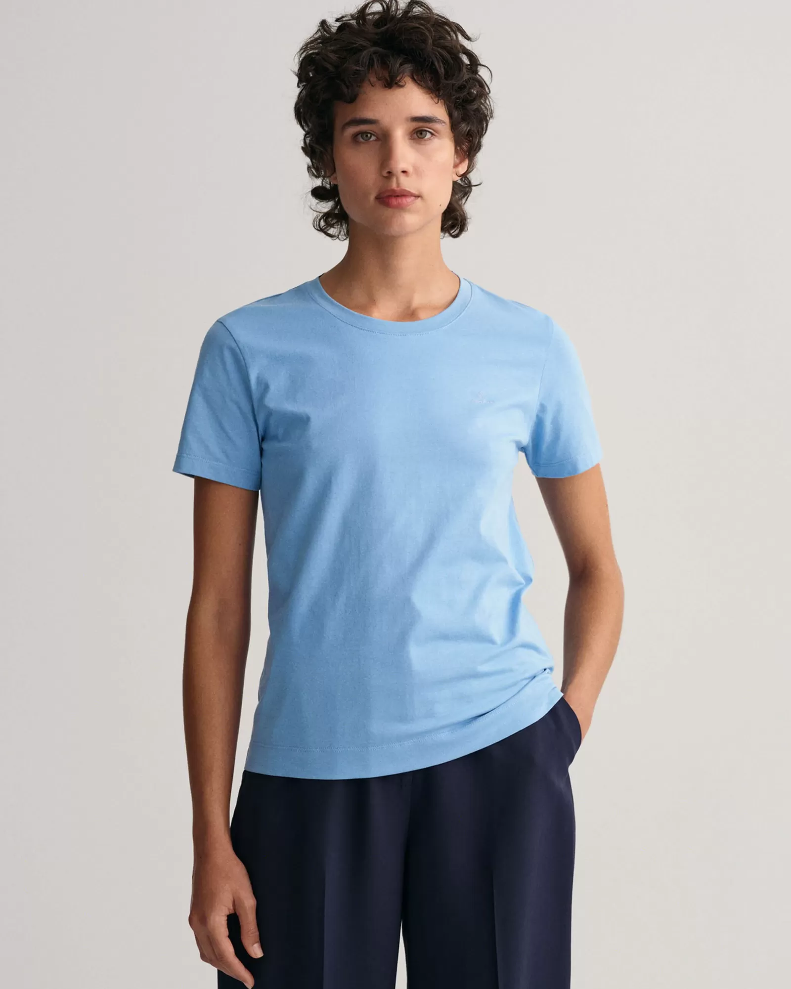 Women GANT T-Shirts & Tops*Original T-Shirt GENTLE BLUE