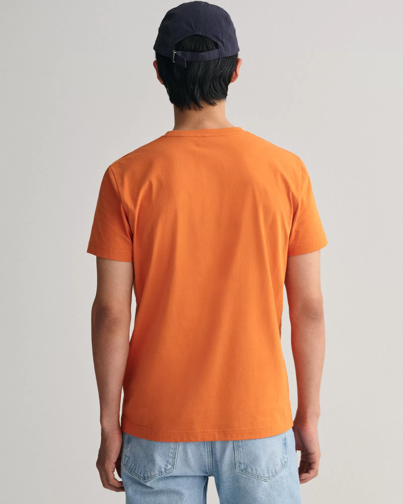 Men GANT T-Shirts*Original T-Shirt PUMPKIN ORANGE