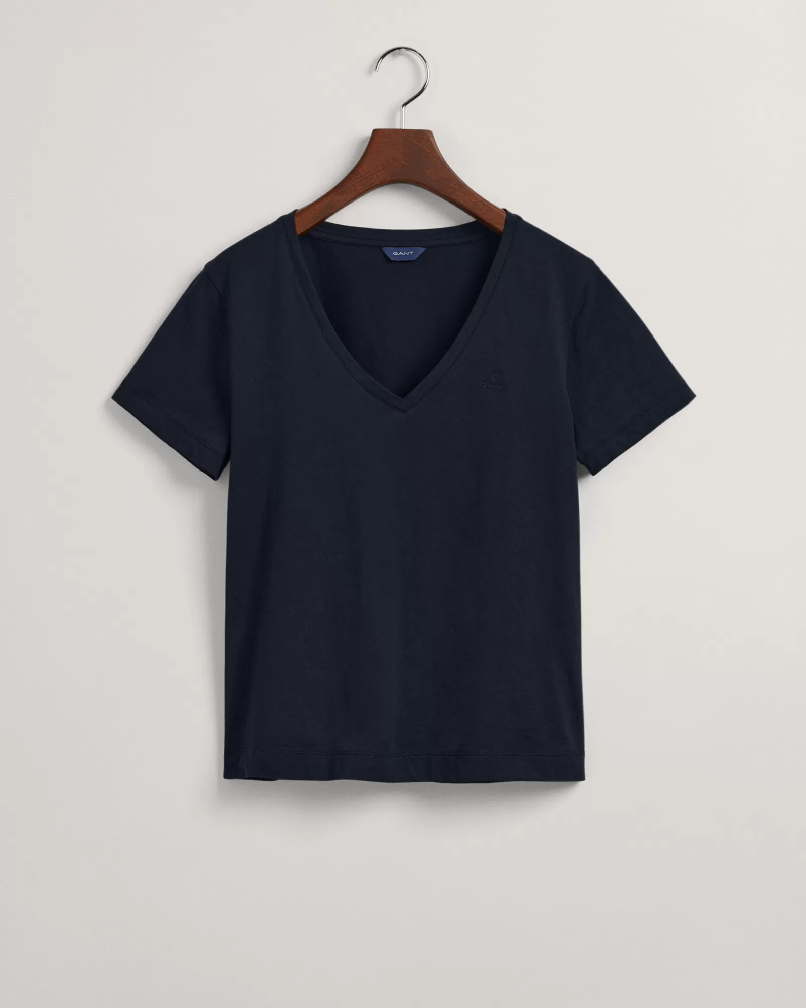 Women GANT T-Shirts & Tops*Original V-Neck T-Shirt EVENING BLUE