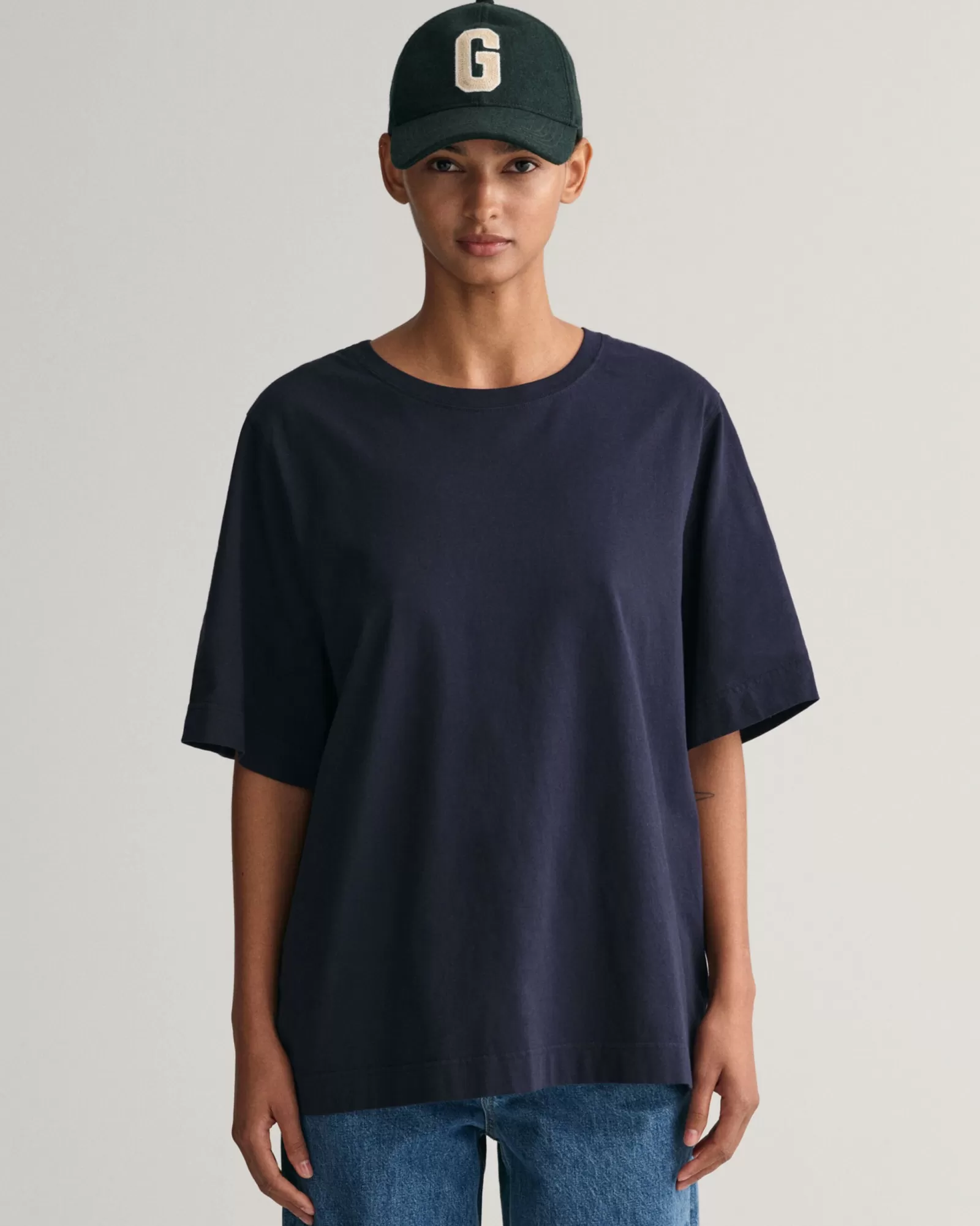 Women GANT T-Shirts & Tops*Oversized T-Shirt EVENING BLUE