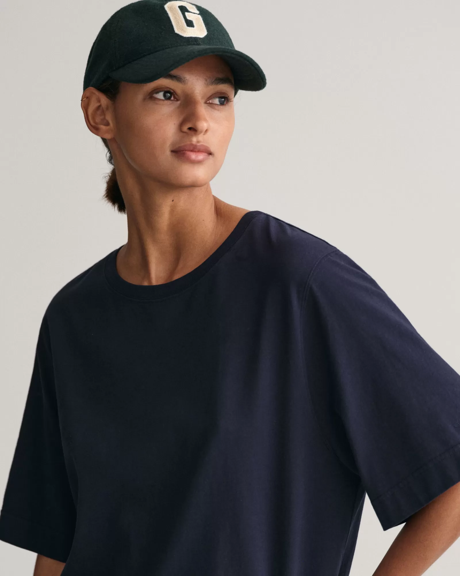 Women GANT T-Shirts & Tops*Oversized T-Shirt EVENING BLUE