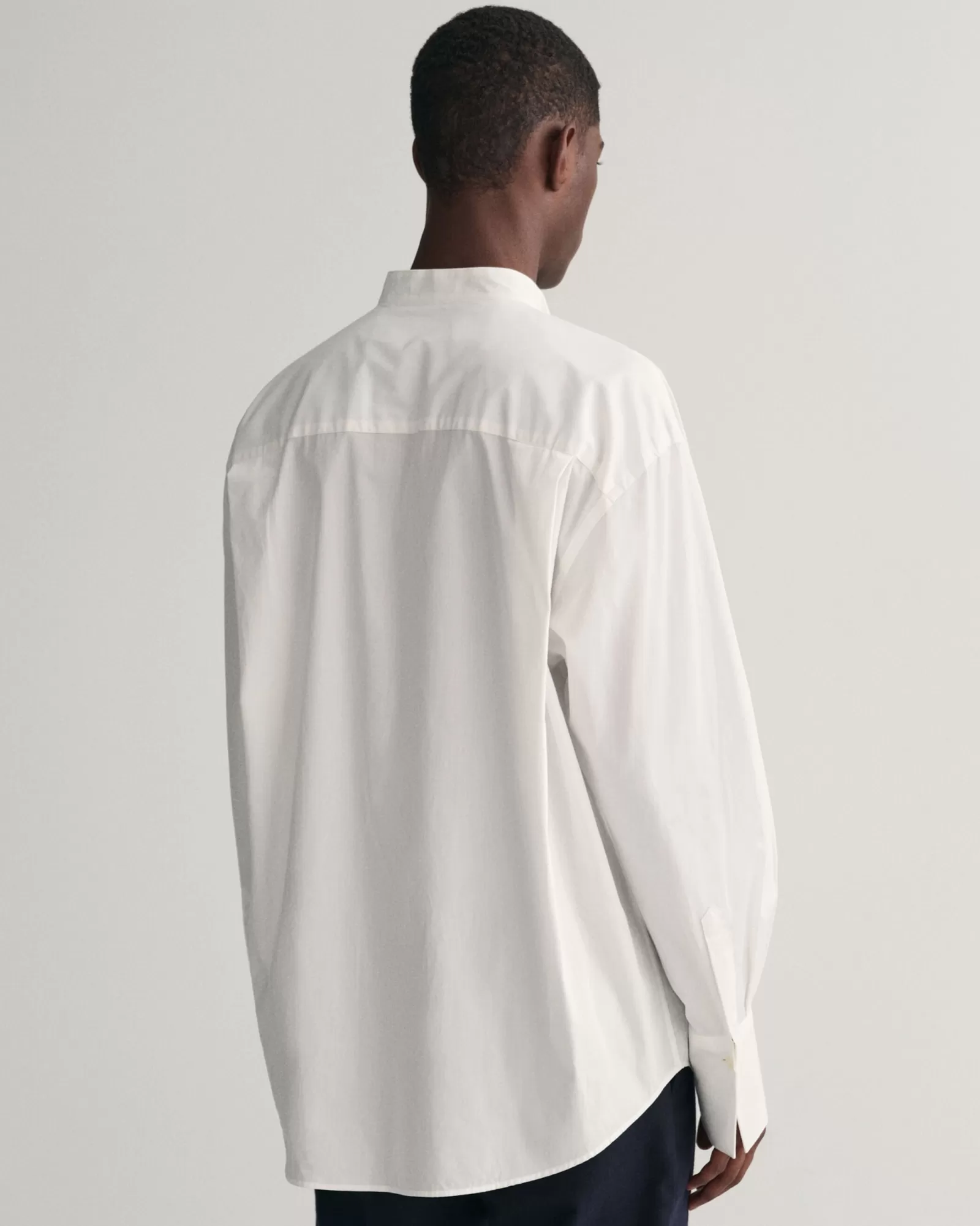 Men GANT Shirts*Oversized Tuxedo Shirt WHITE