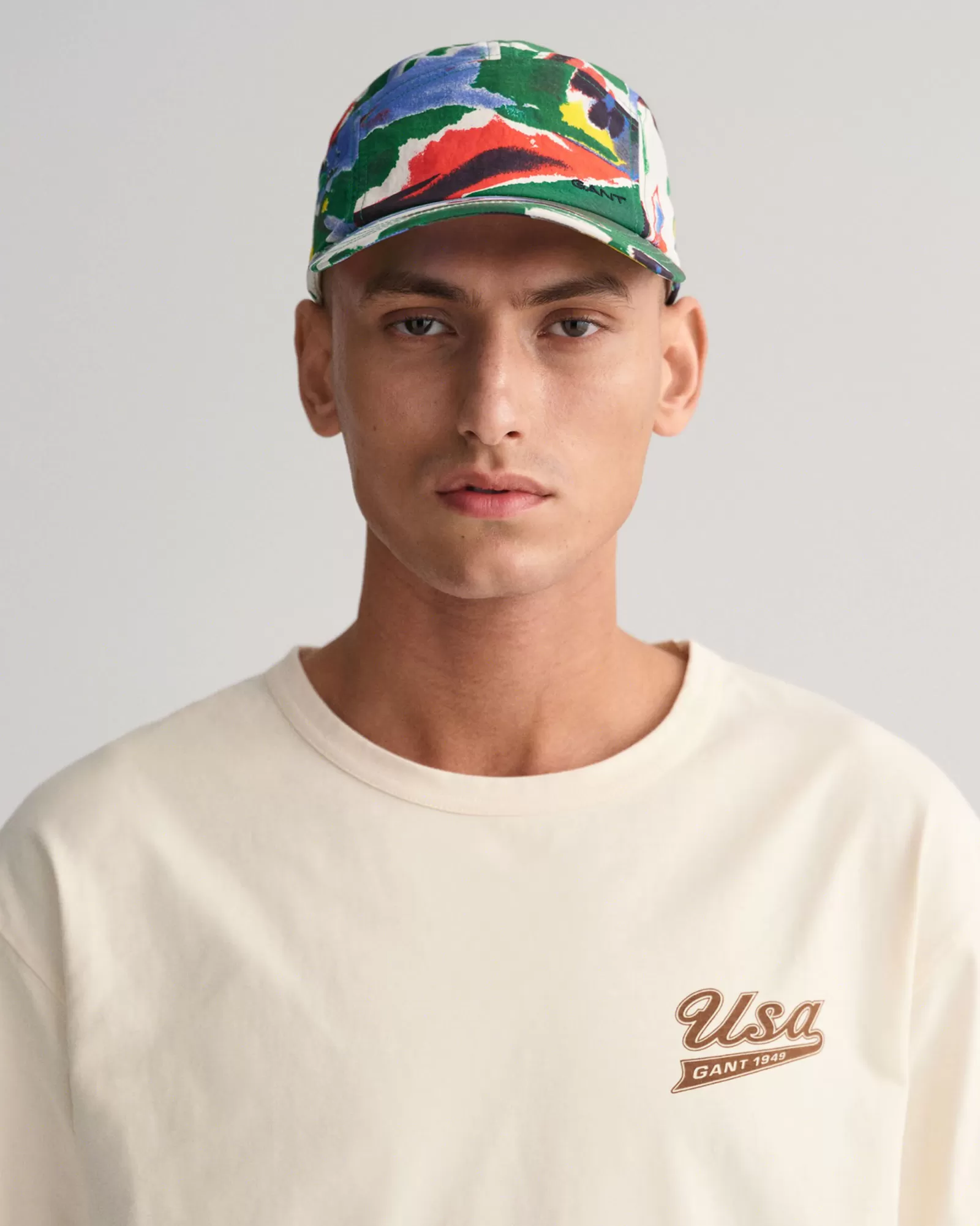 Men GANT Caps*Printed Cap MULTICOLOR