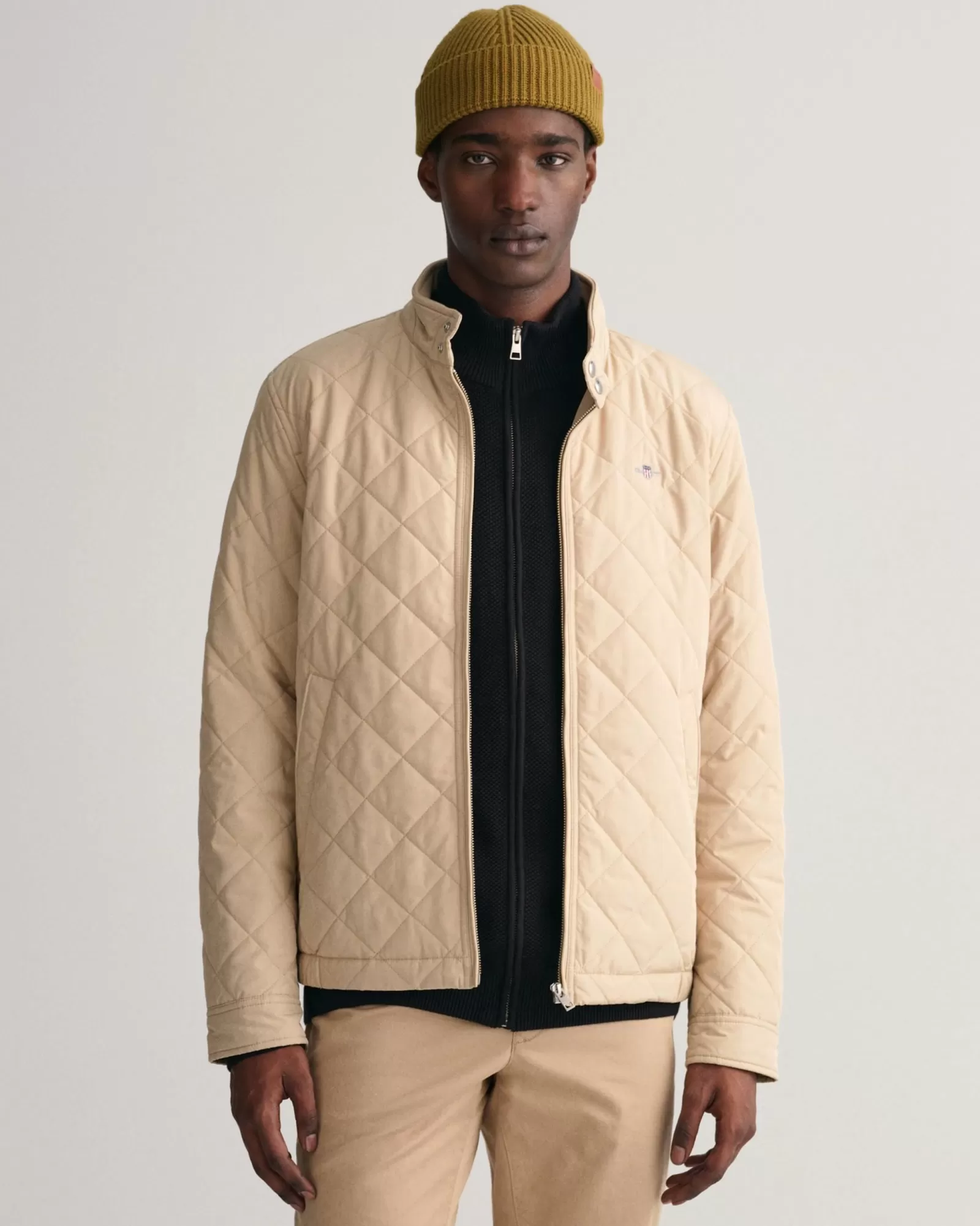 Men GANT Jackets & Coats*Quilted Windcheater DRY SAND