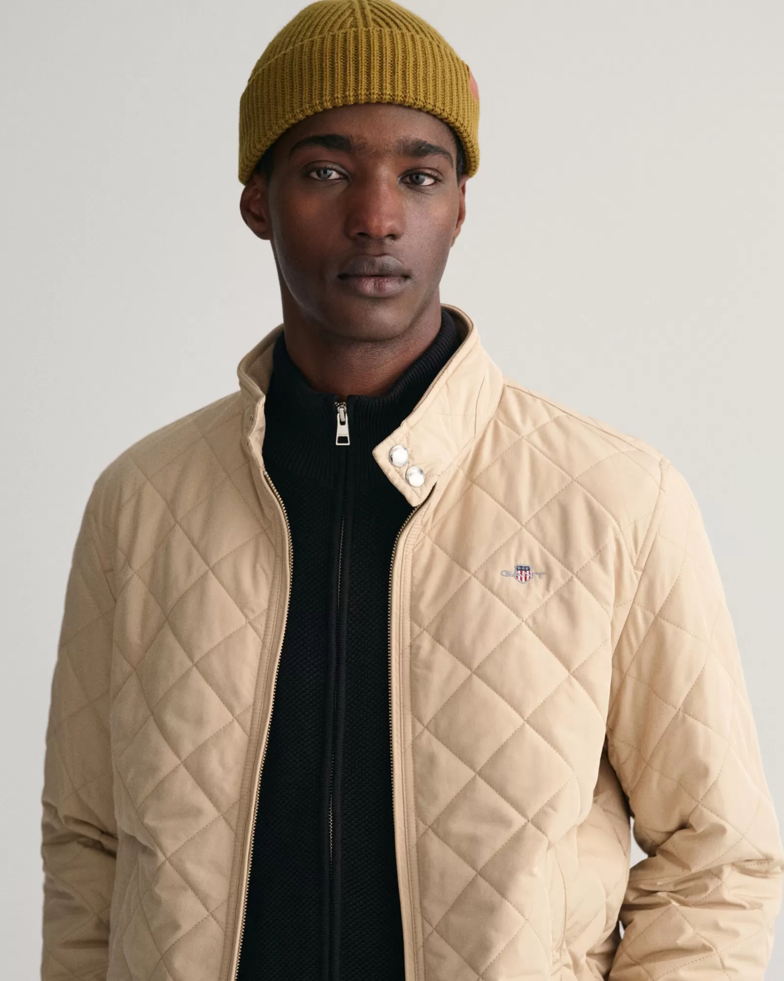 Men GANT Jackets & Coats*Quilted Windcheater DRY SAND