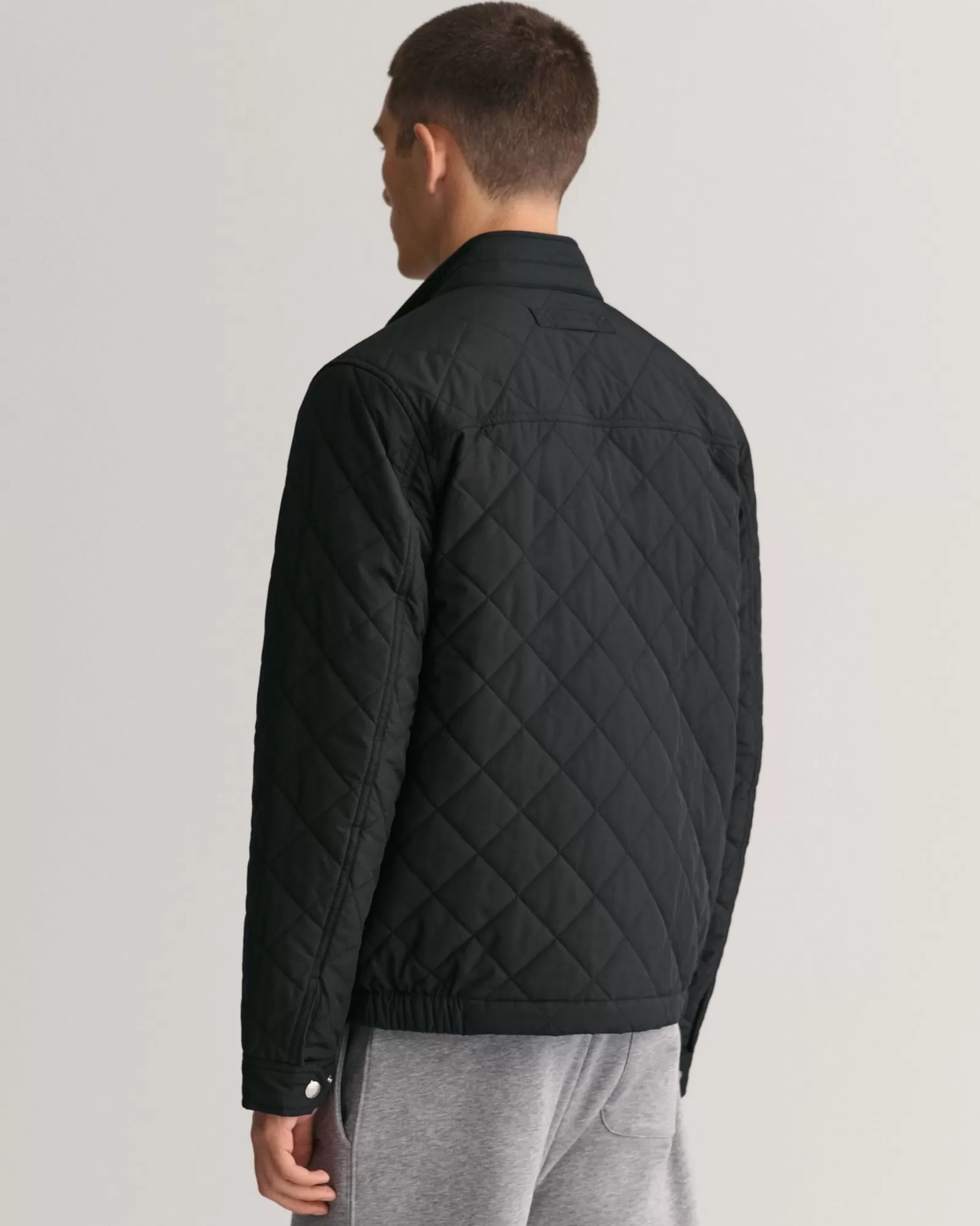 Men GANT Jackets & Coats*Quilted Windcheater BLACK