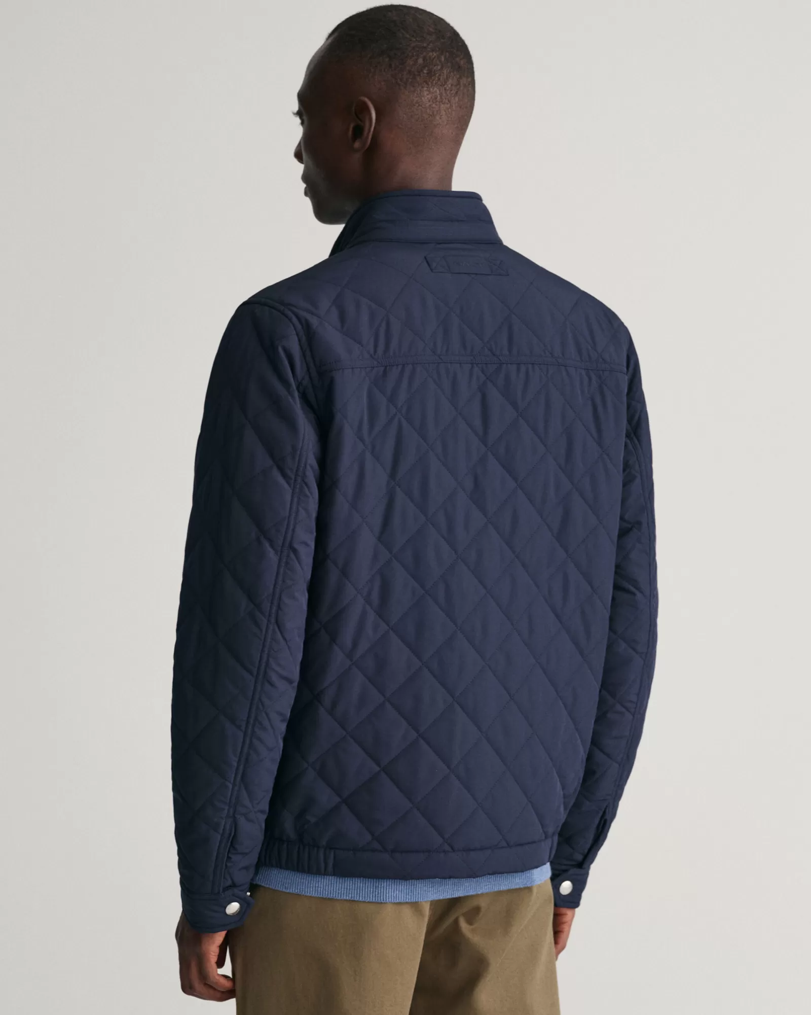 Men GANT Jackets & Coats*Quilted Windcheater EVENING BLUE