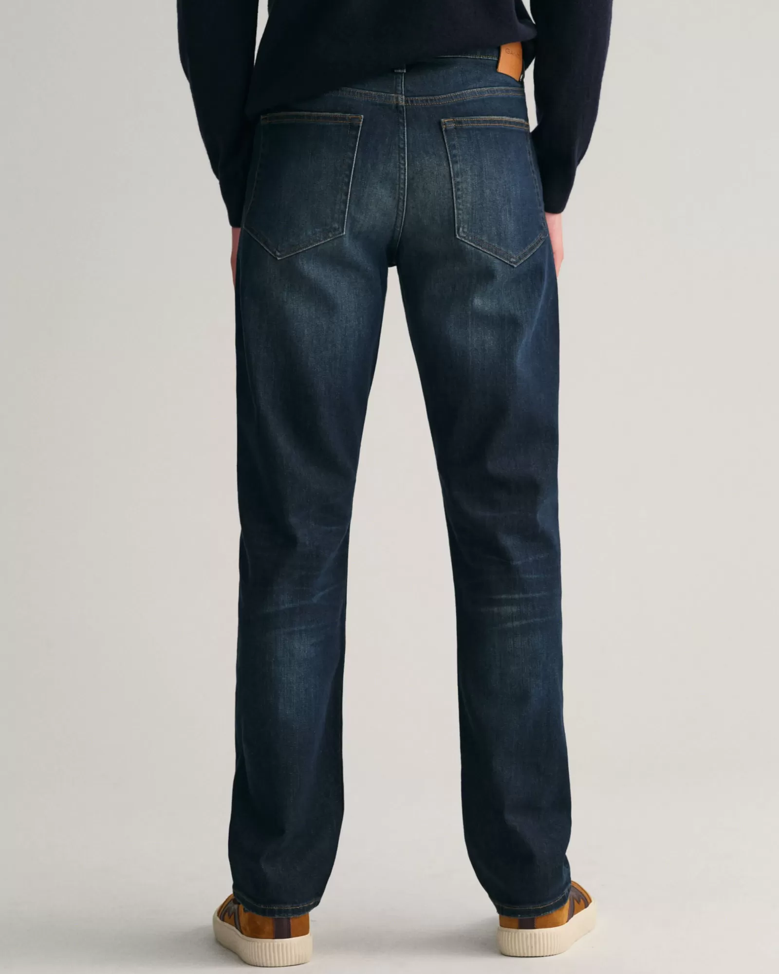 Men GANT Jeans*Regular Fit Archive Wash Jeans DARK BLUE ARCHIVE