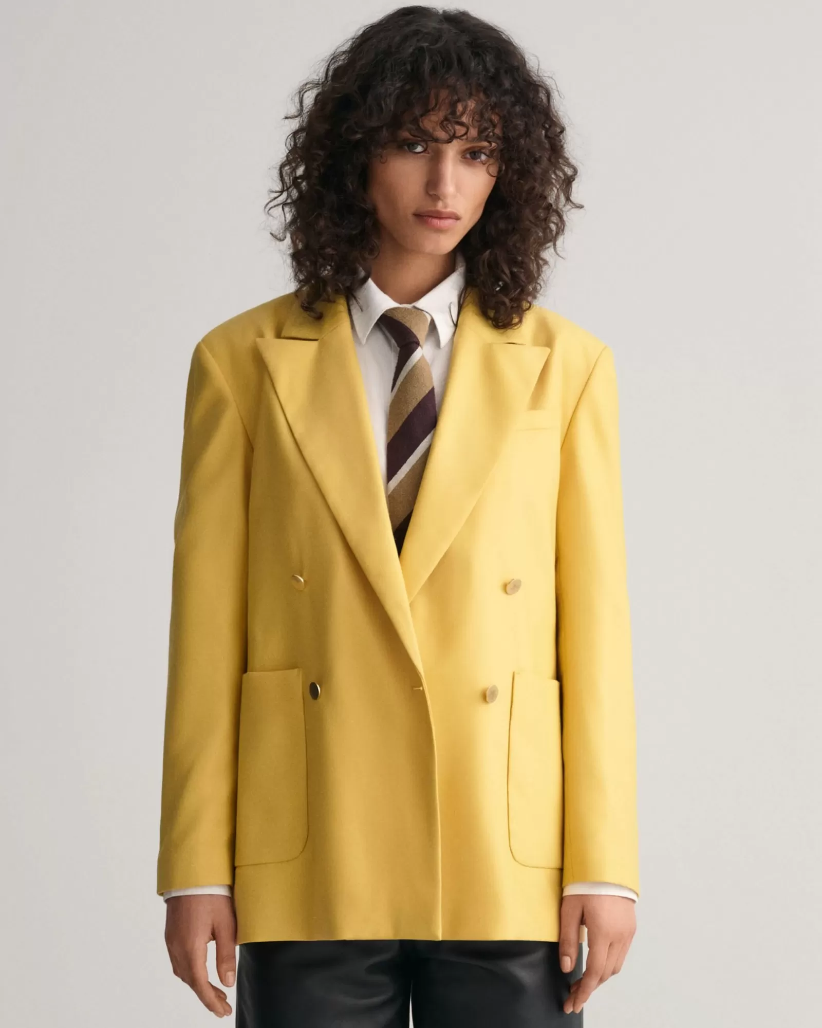 Women GANT Blazers*Regular Fit Club Blazer DUSTY YELLOW