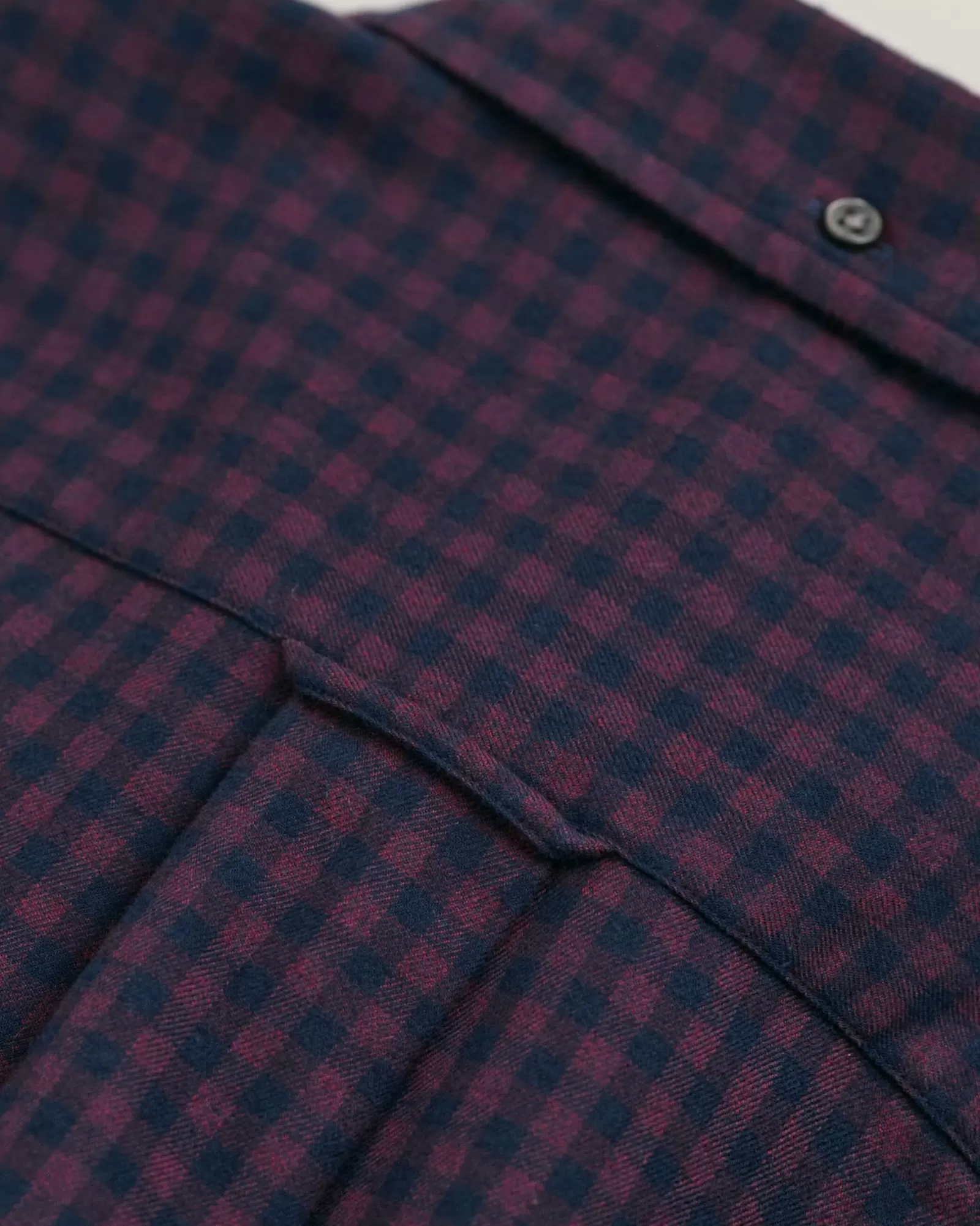 Men GANT Shirts*Regular Fit Jaspé Yarn Gingham Shirt PLUMPED RED