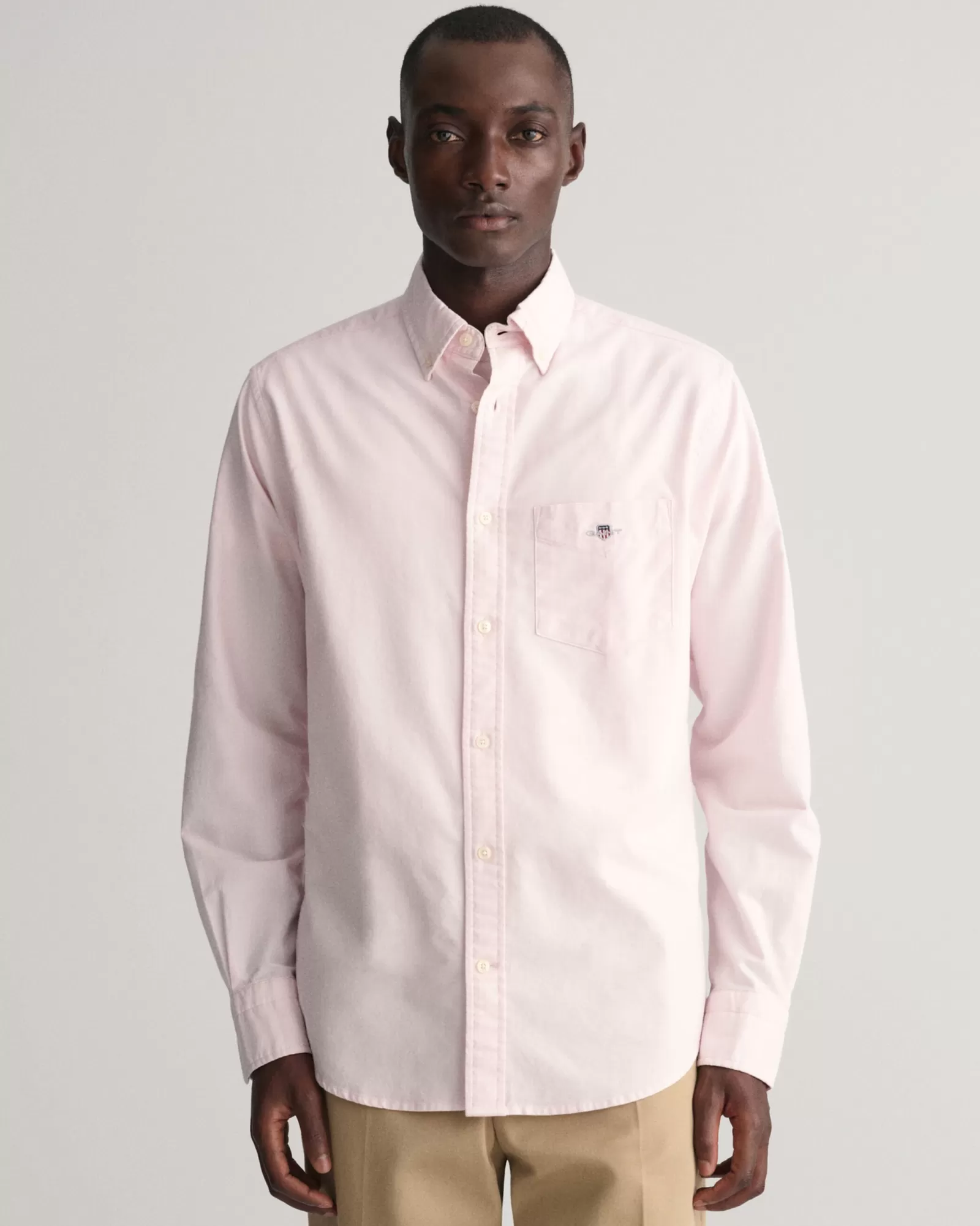 Men GANT Shirts*Regular Fit Oxford Shirt LIGHT PINK