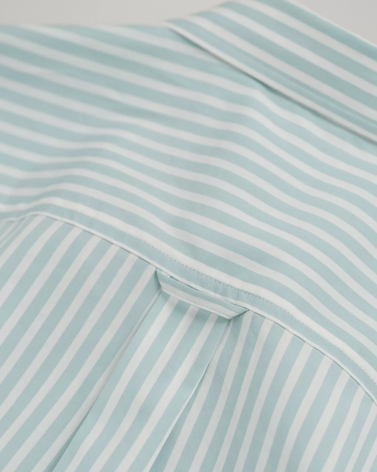 Women GANT Shirts*Regular Fit Striped Poplin Shirt DUSTY TURQUOISE