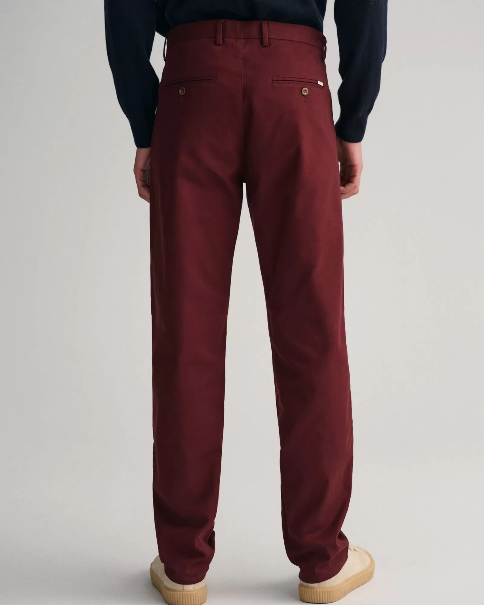 Men GANT Pants*Regular Fit Tech Prep™ Chinos RED SHADOW