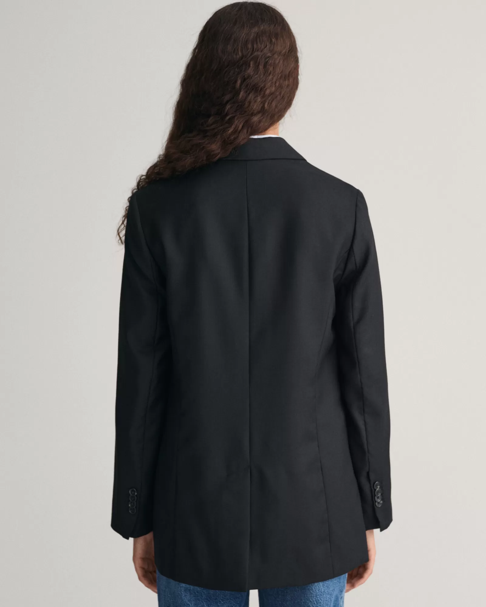 Women GANT Blazers*Regular Fit Wool Blazer EBONY BLACK