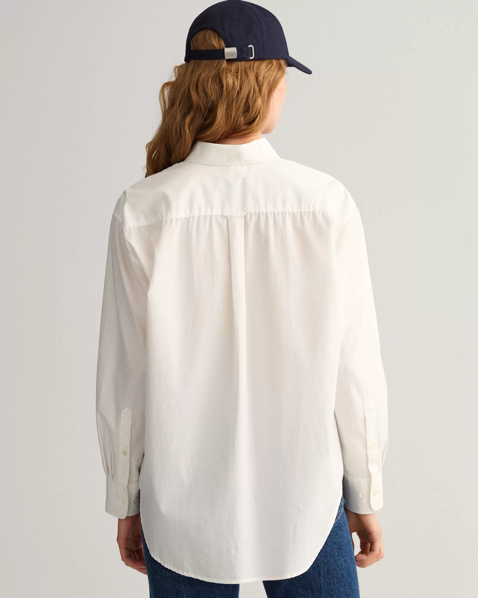 Women GANT Shirts*Relaxed Fit Poplin Shirt WHITE