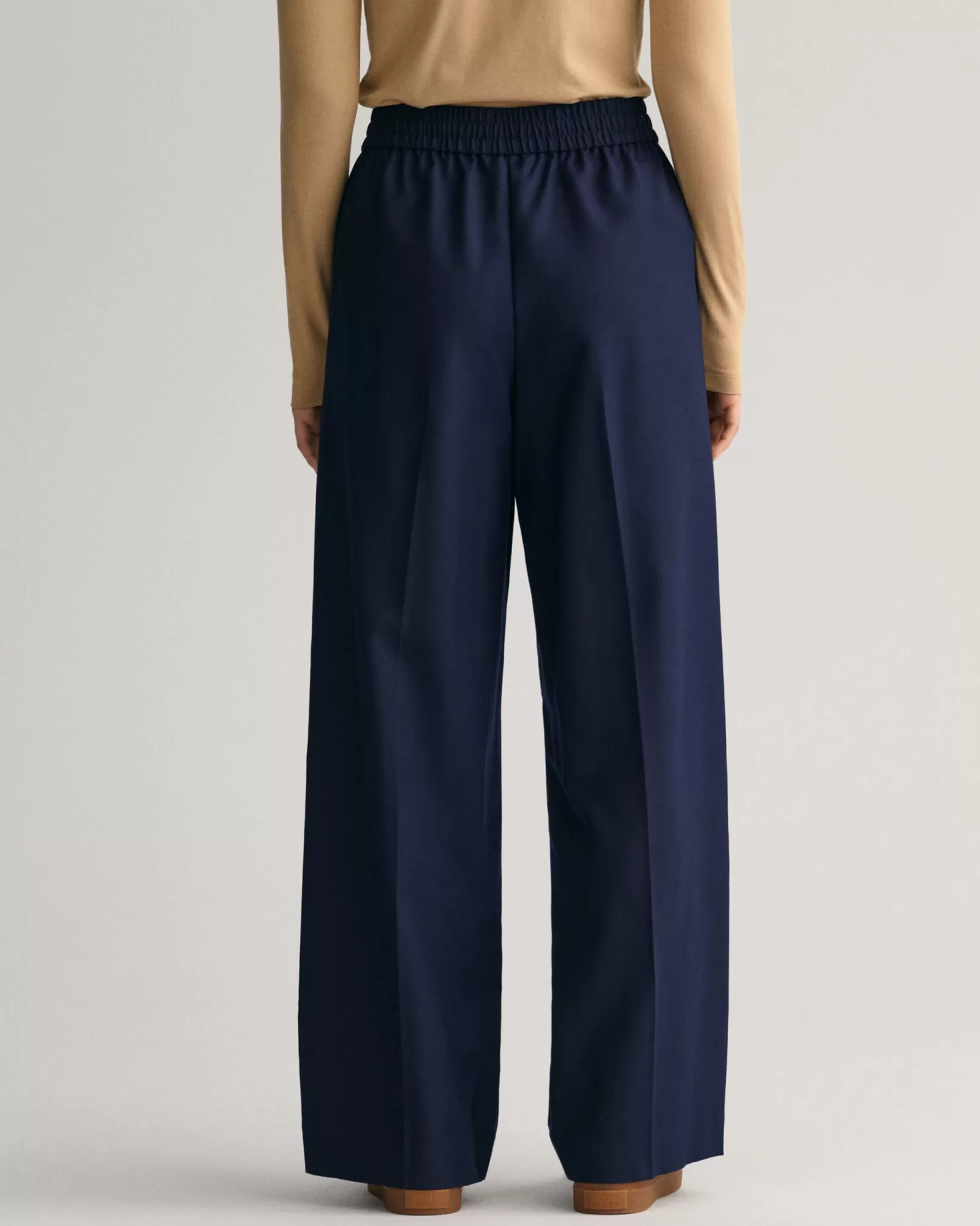 Women GANT Pants*Relaxed Fit Pull-On Pants EVENING BLUE