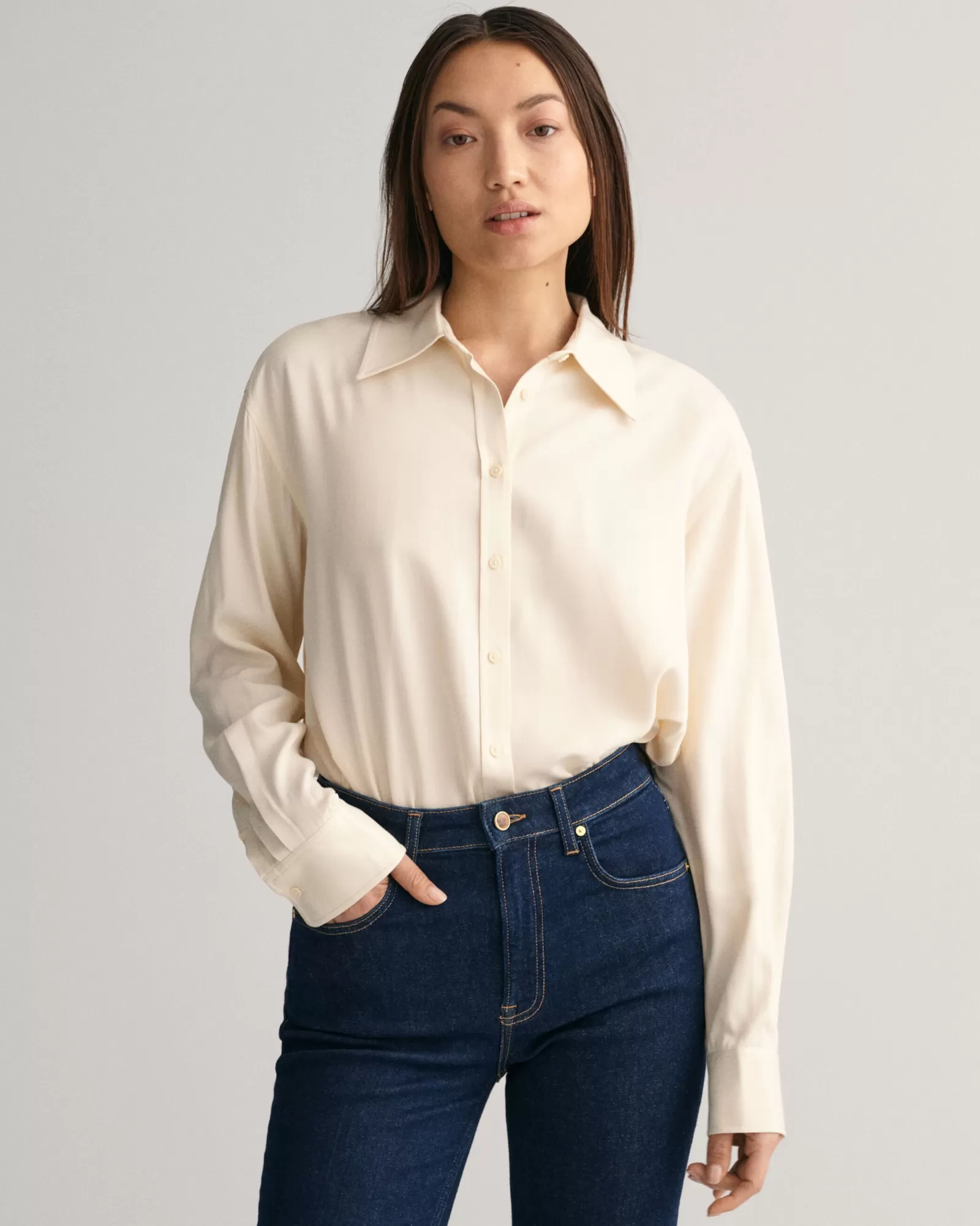 Women GANT Shirts*Relaxed Fit Shirt LINEN