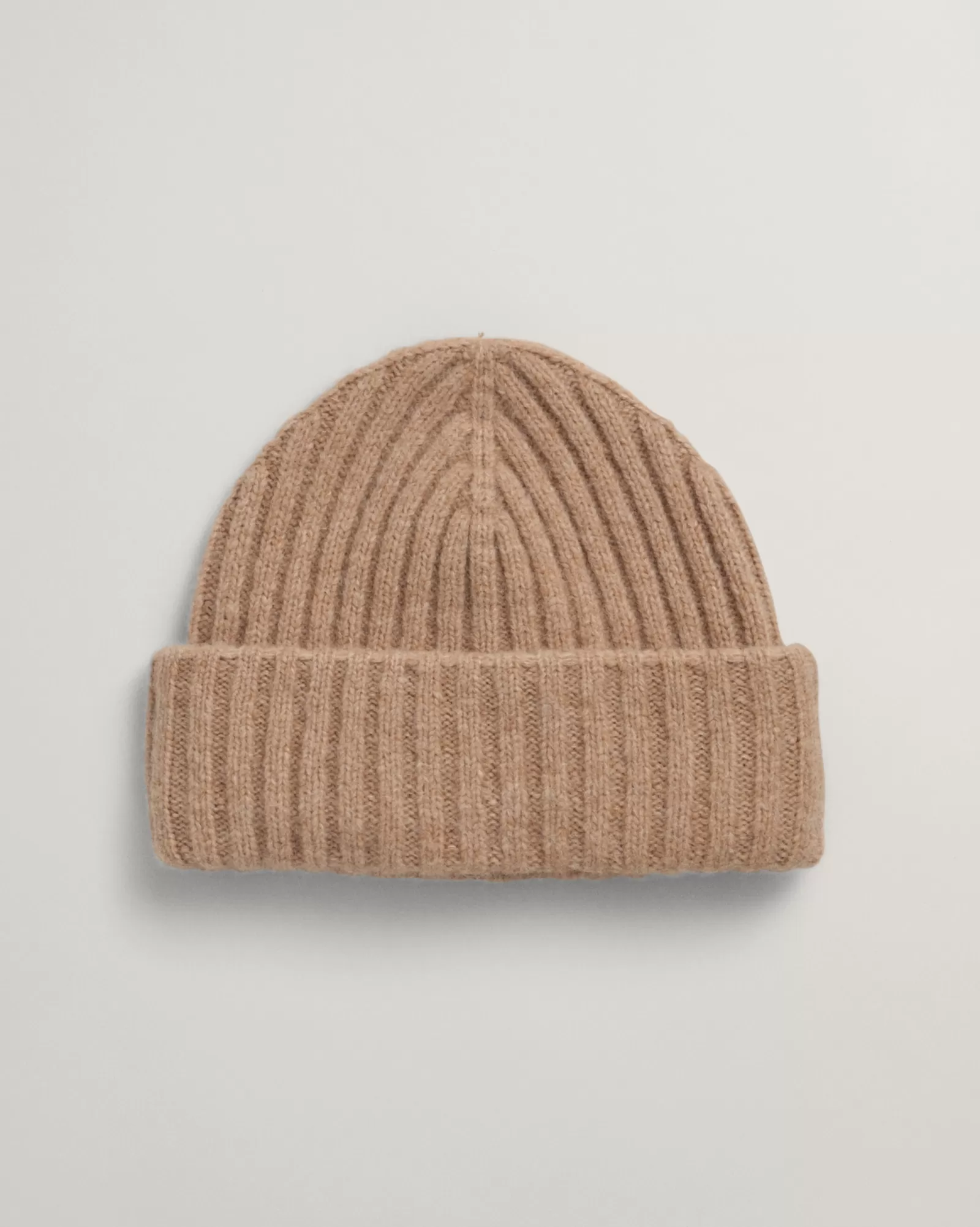 Women GANT Beanies & Hats*Ribbed Beanie WARM KHAKI